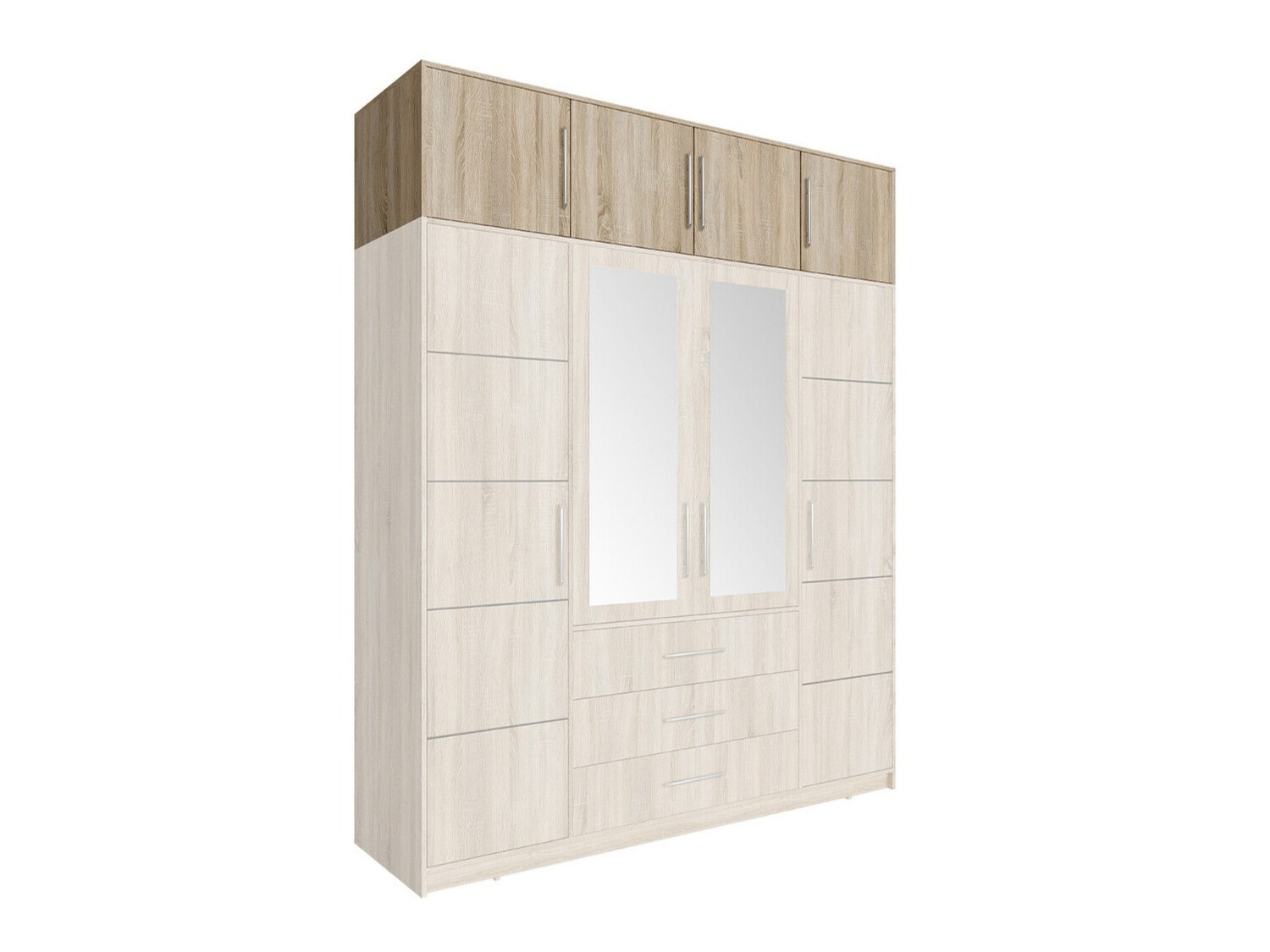 Sideboard Dortivu (Sonoma Eichenholzoptik)