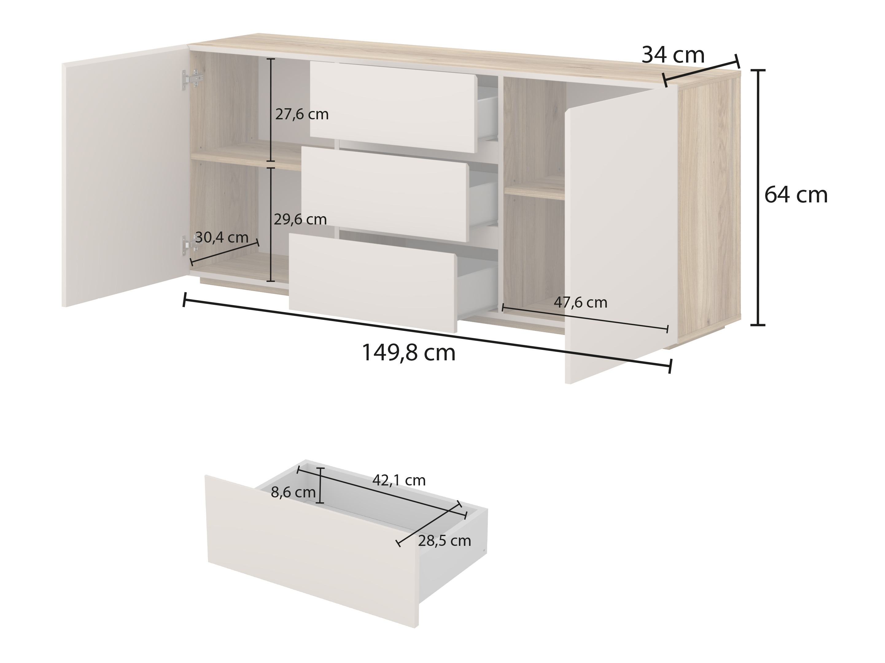 Wohnzimmer-Sets Alsono 105