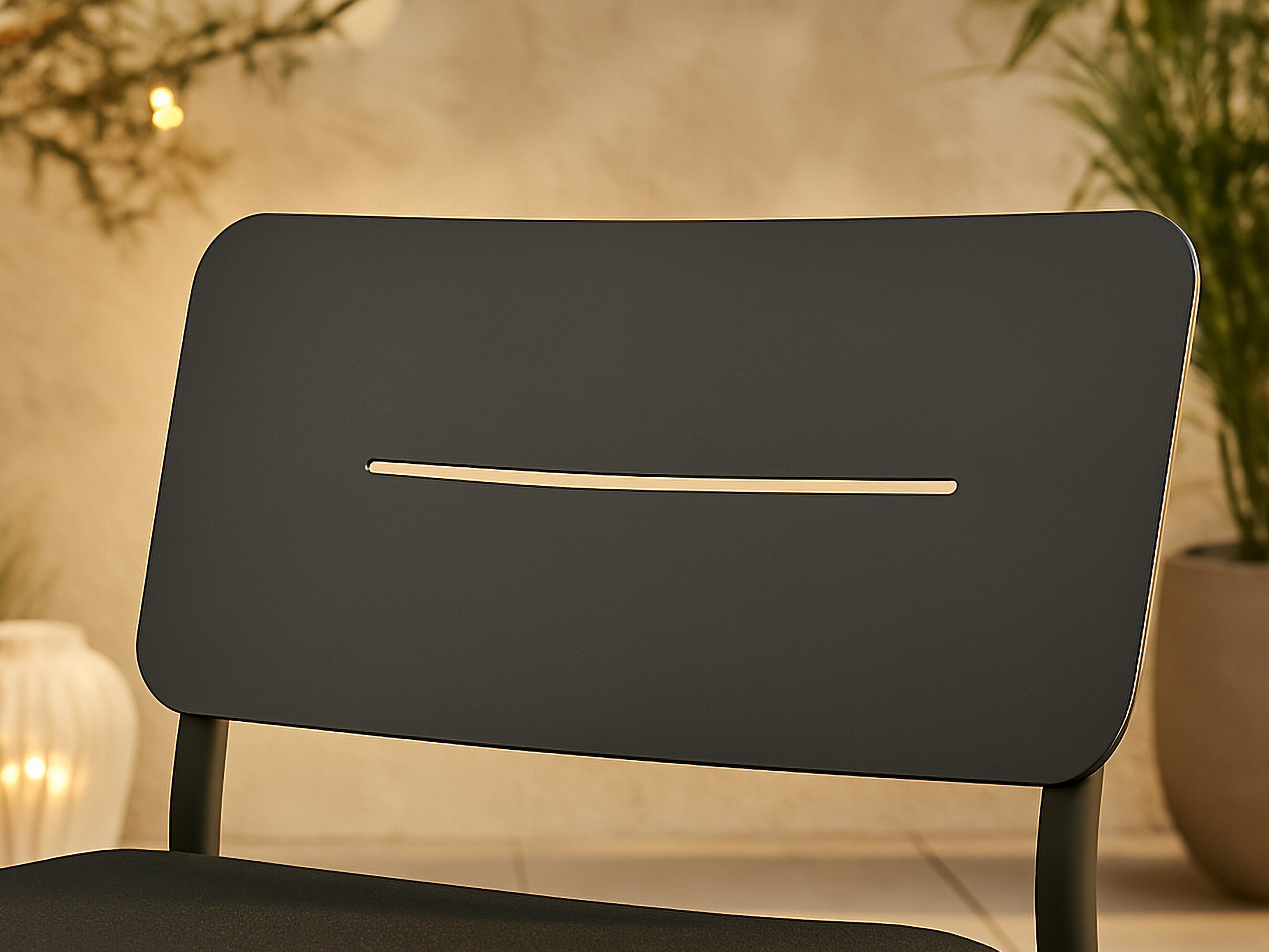 Gartenstuhl Dallas 825 (Schwarz)