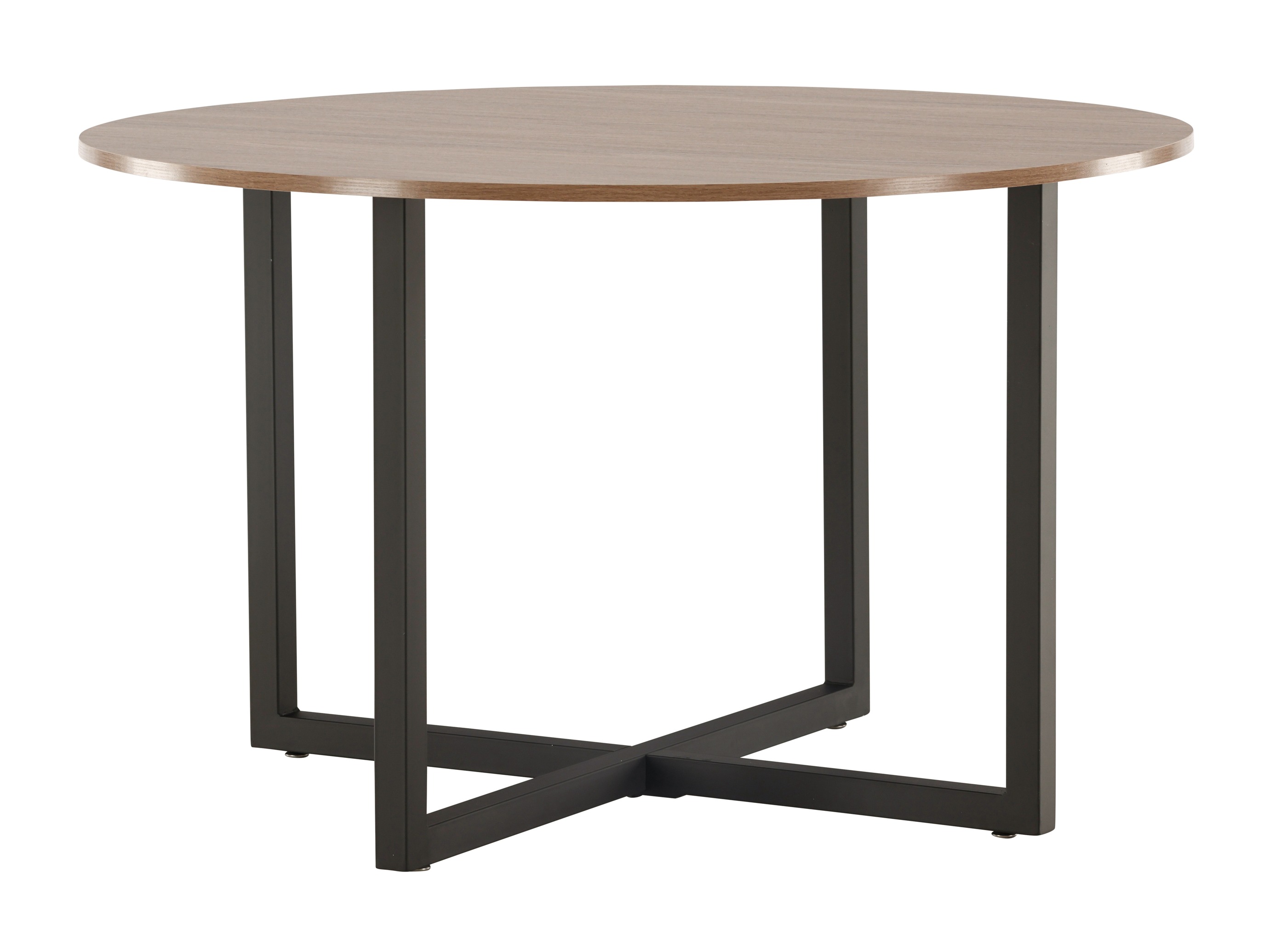 Tisch Dallas 4897 (Schwarz + Nussholzoptik)