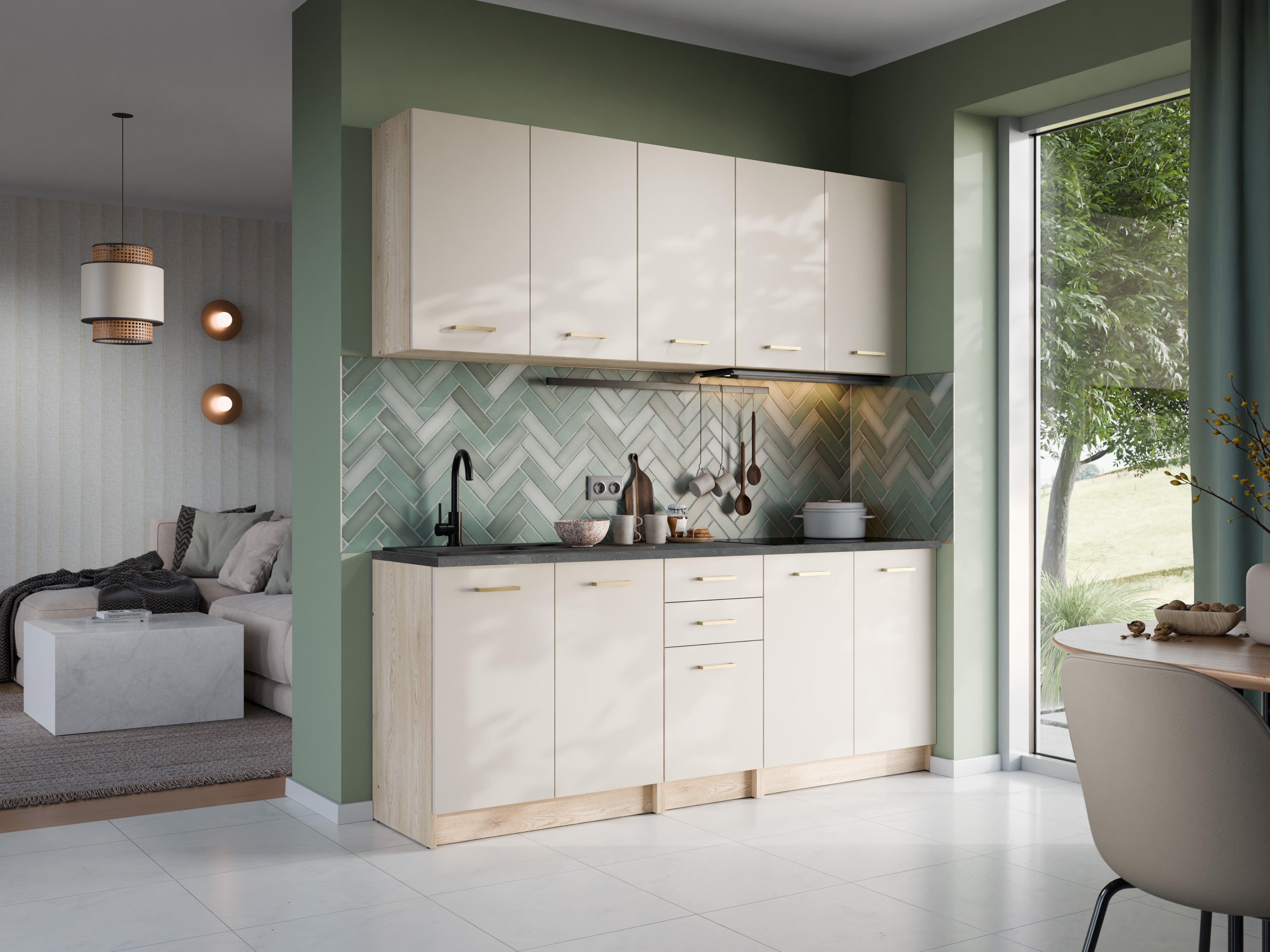 Modulares Küchenset Quti 122