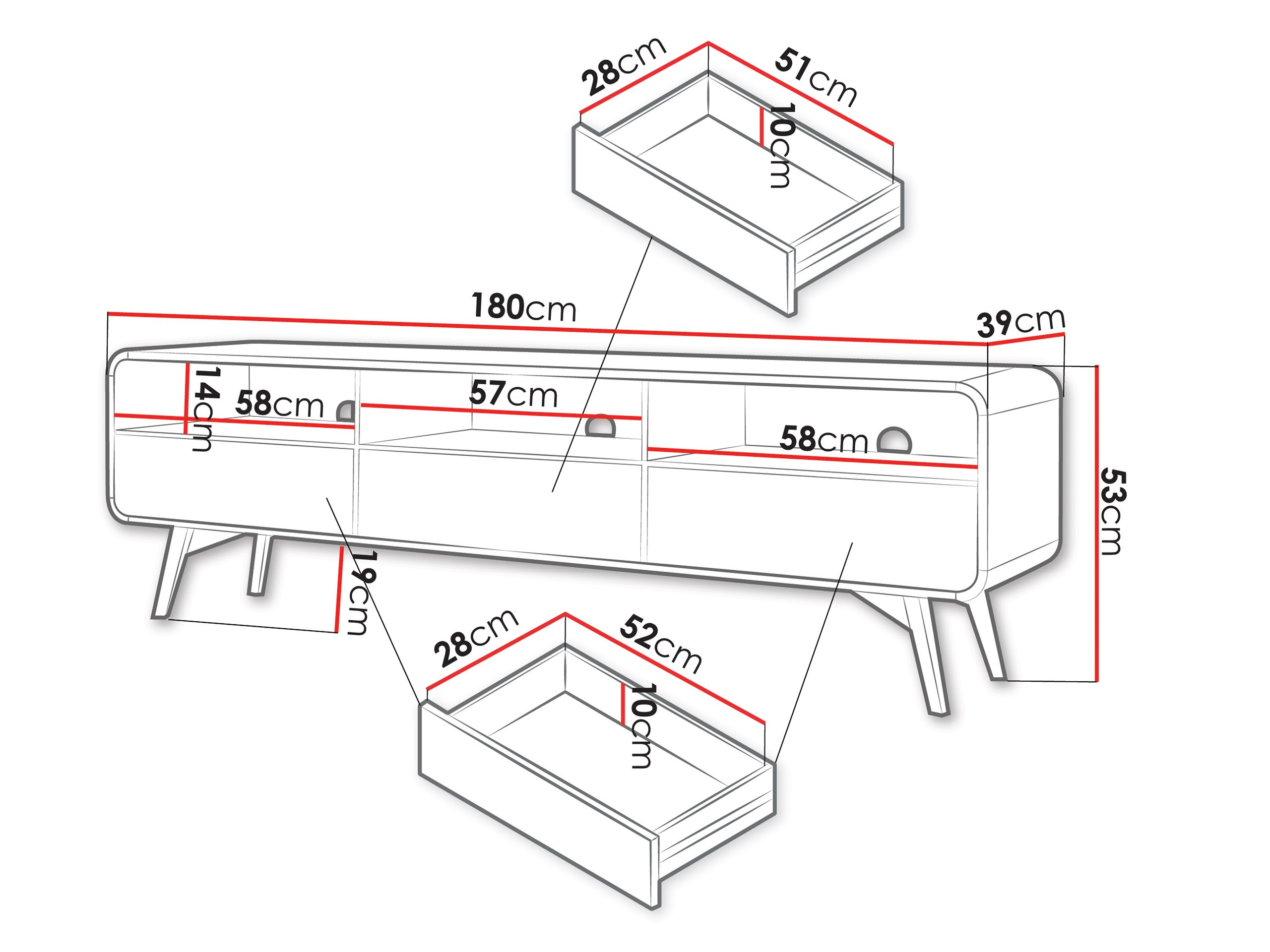 TV-Möbel Talsalo 103