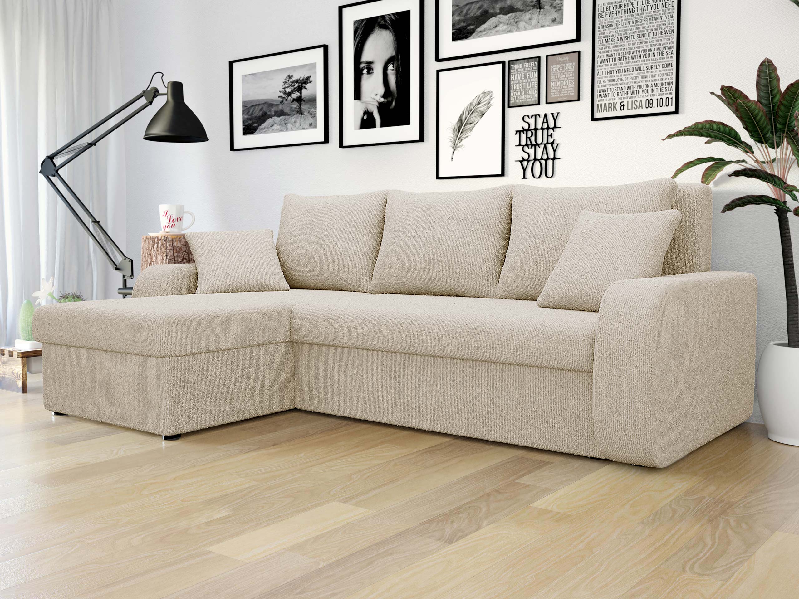 Ecksofa Comfivo Melissa (Sandu 224.02)