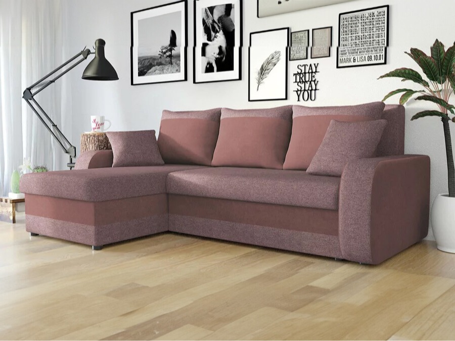 Ecksofa Comfivo 135 (Matana 14 + Uttario Velvet 2955)