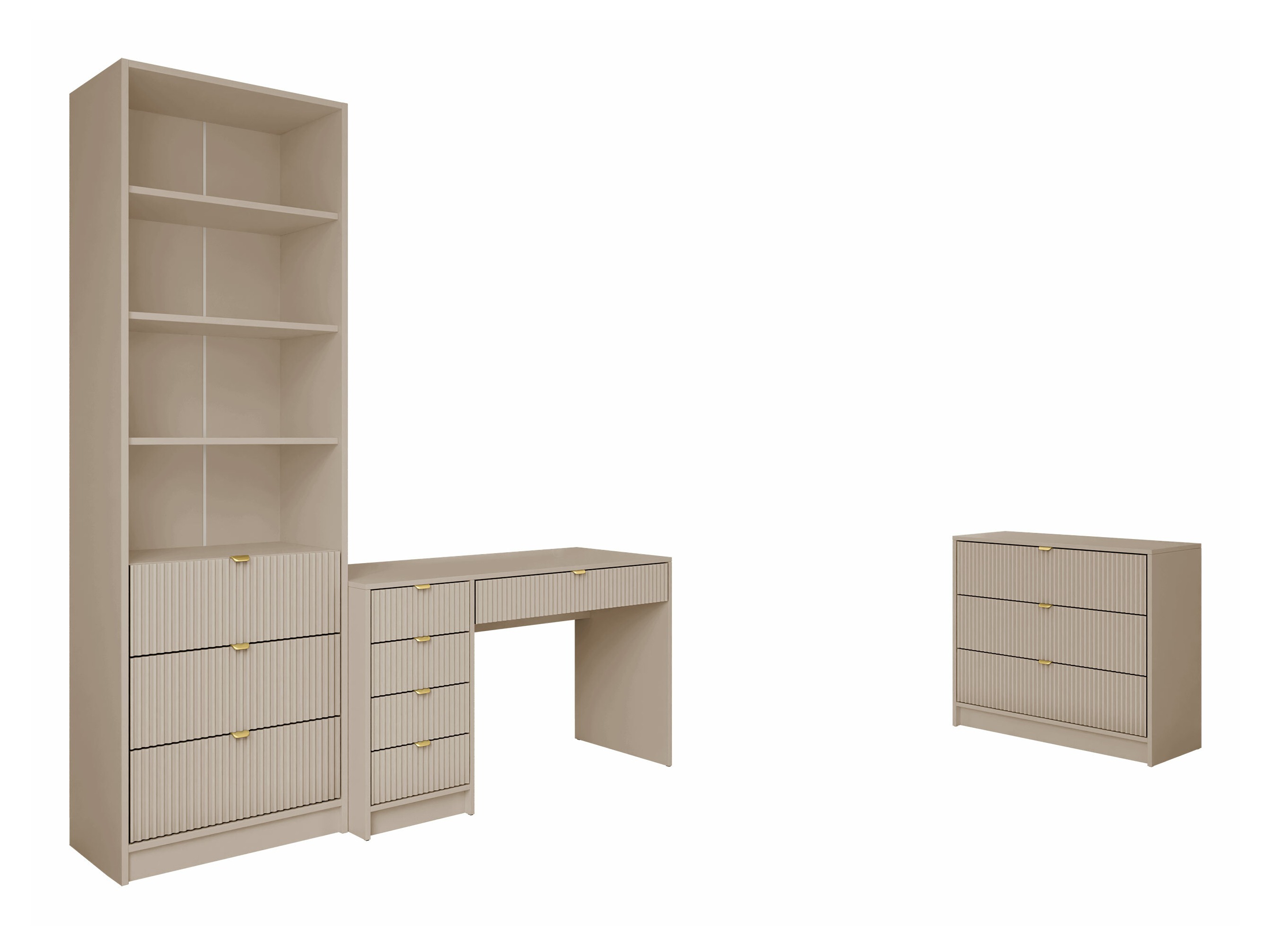 Heimbüro-Set Comfivo Papilio V (Beige)