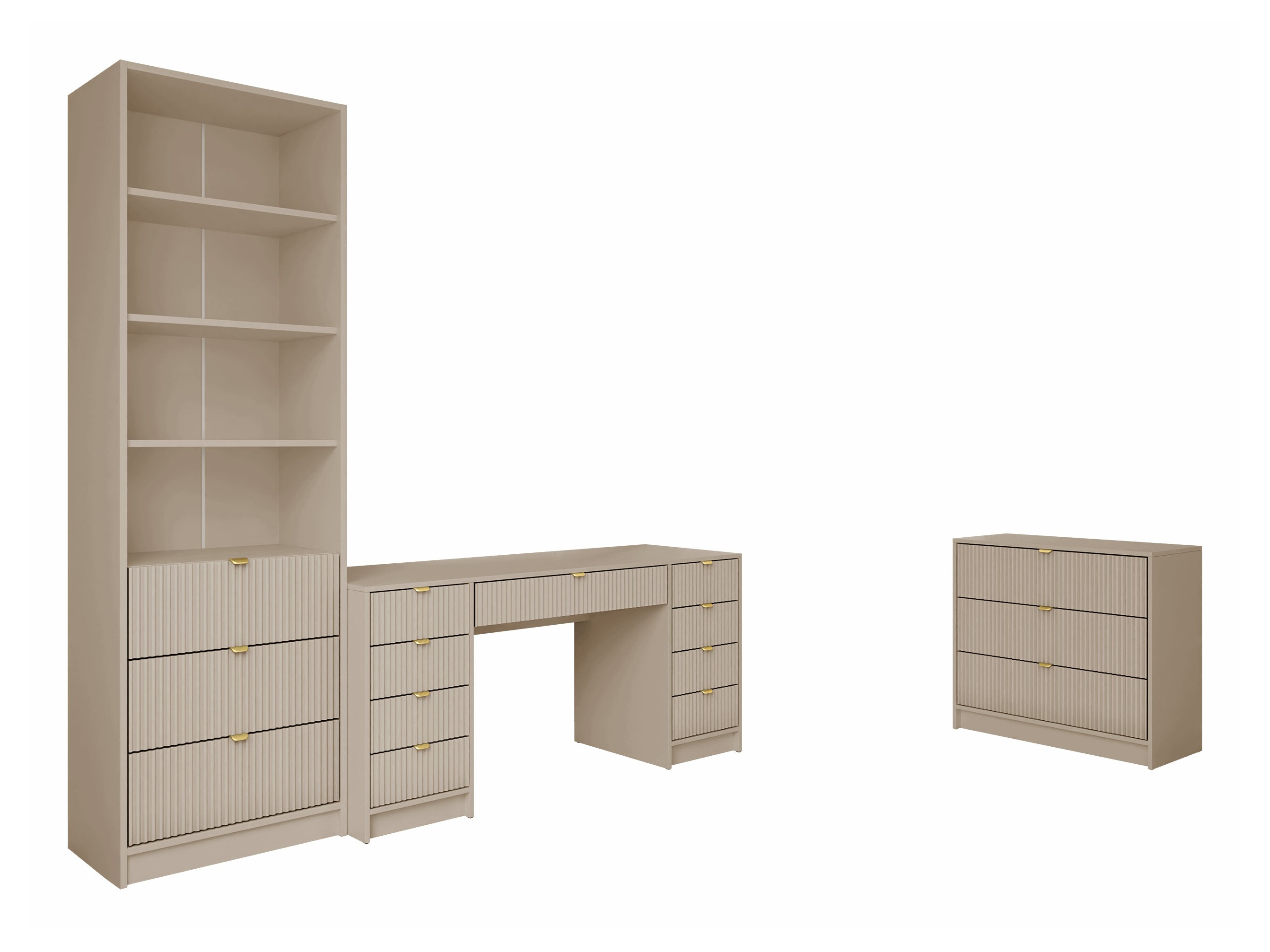 Heimbüro-Set Comfivo Papilio VI (Beige)