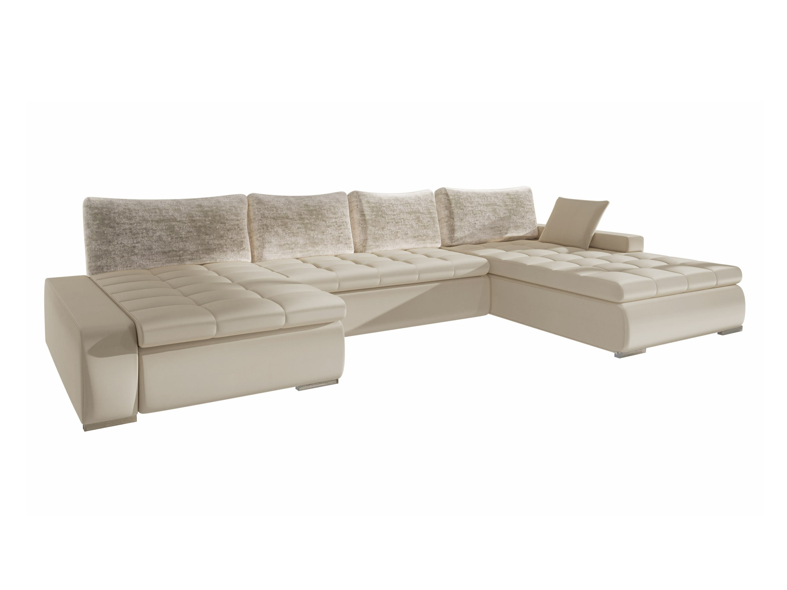 Ecksofa Comfivo Oliva I (Venus Velvet 2927 + Miu 2041 + Venus Velvet 2927)