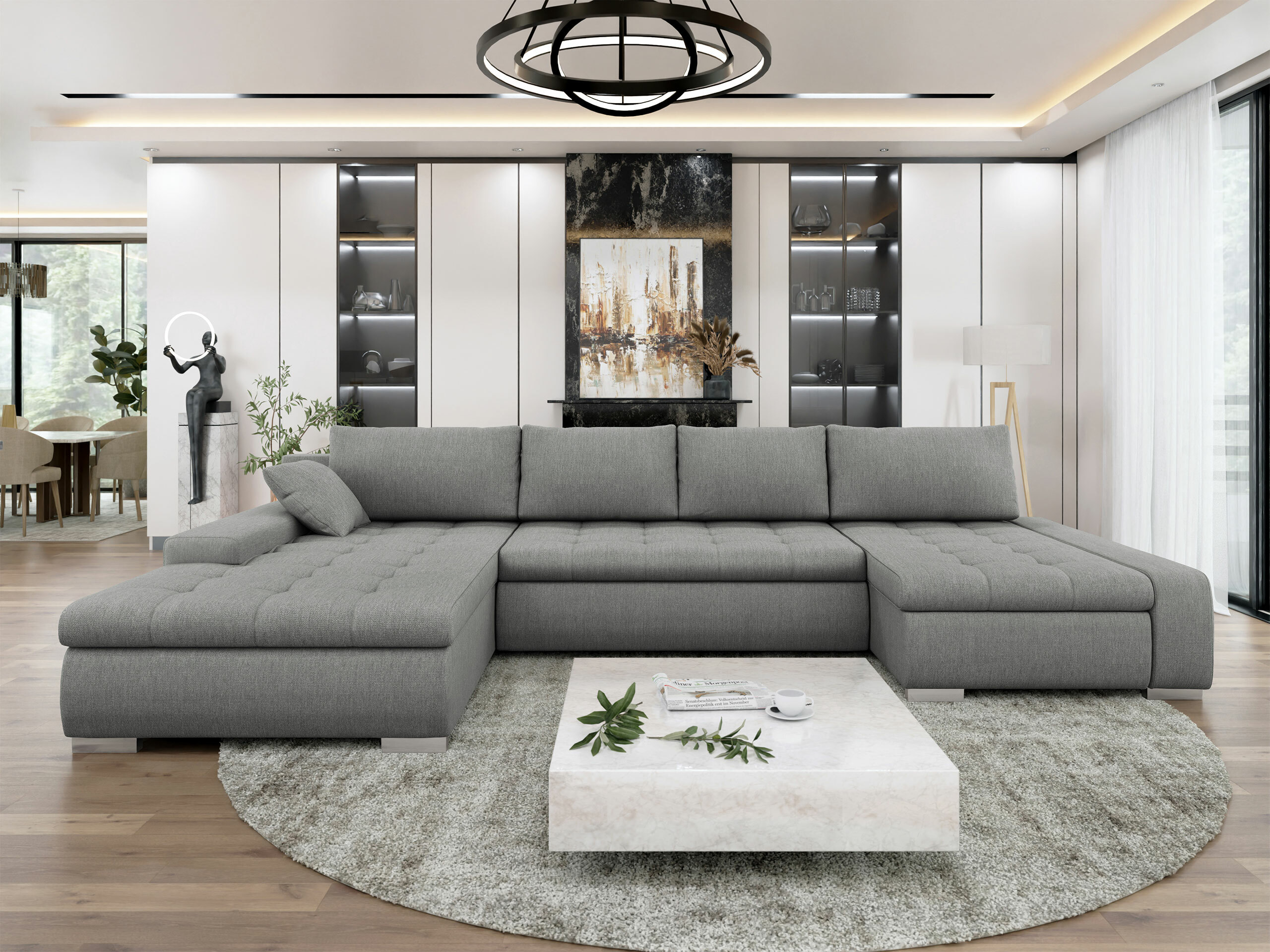 Ecksofa Comfivo Oliva (Rico 12)