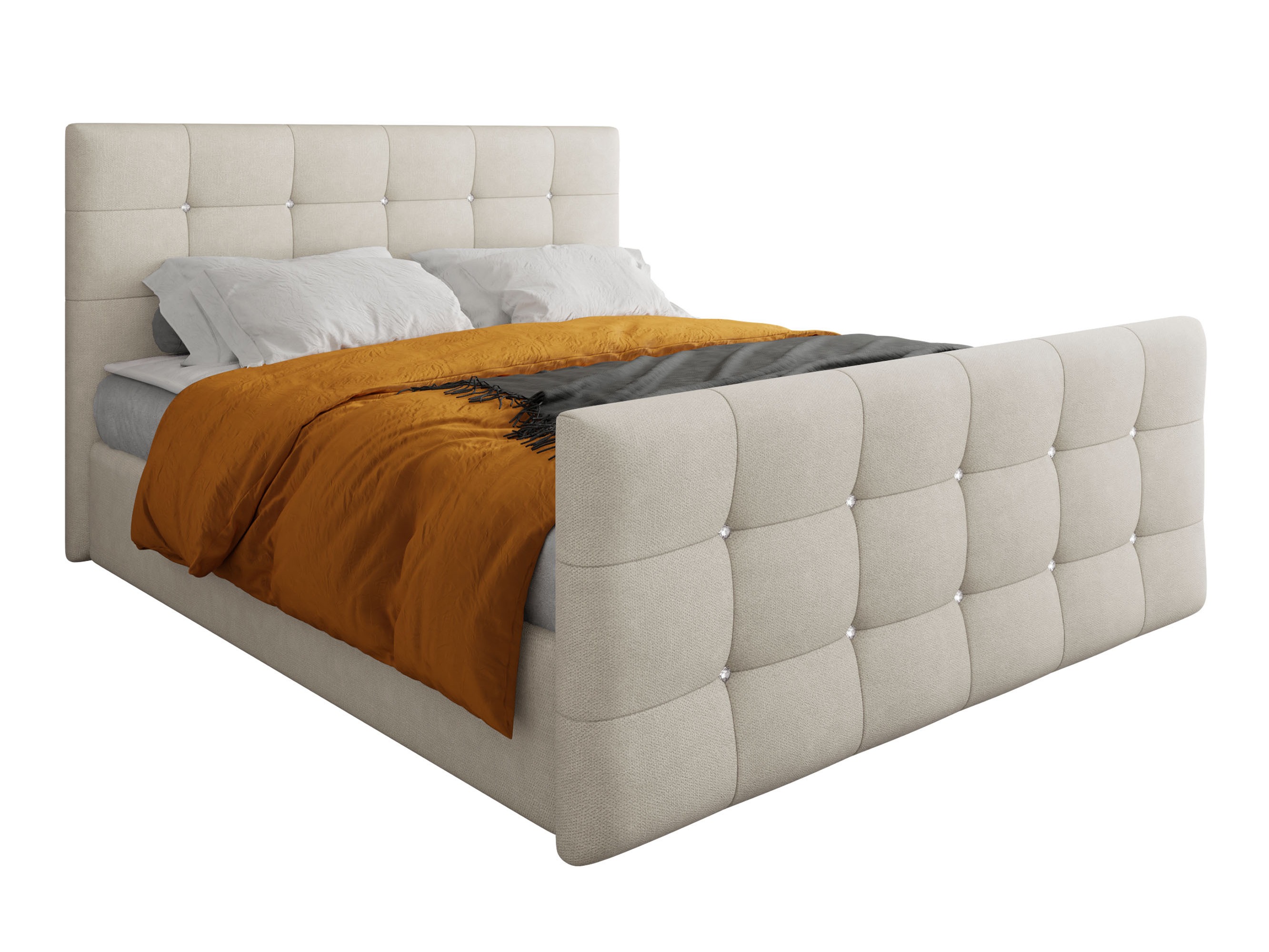 Boxspringbett Memphis 113 (Rico 01)