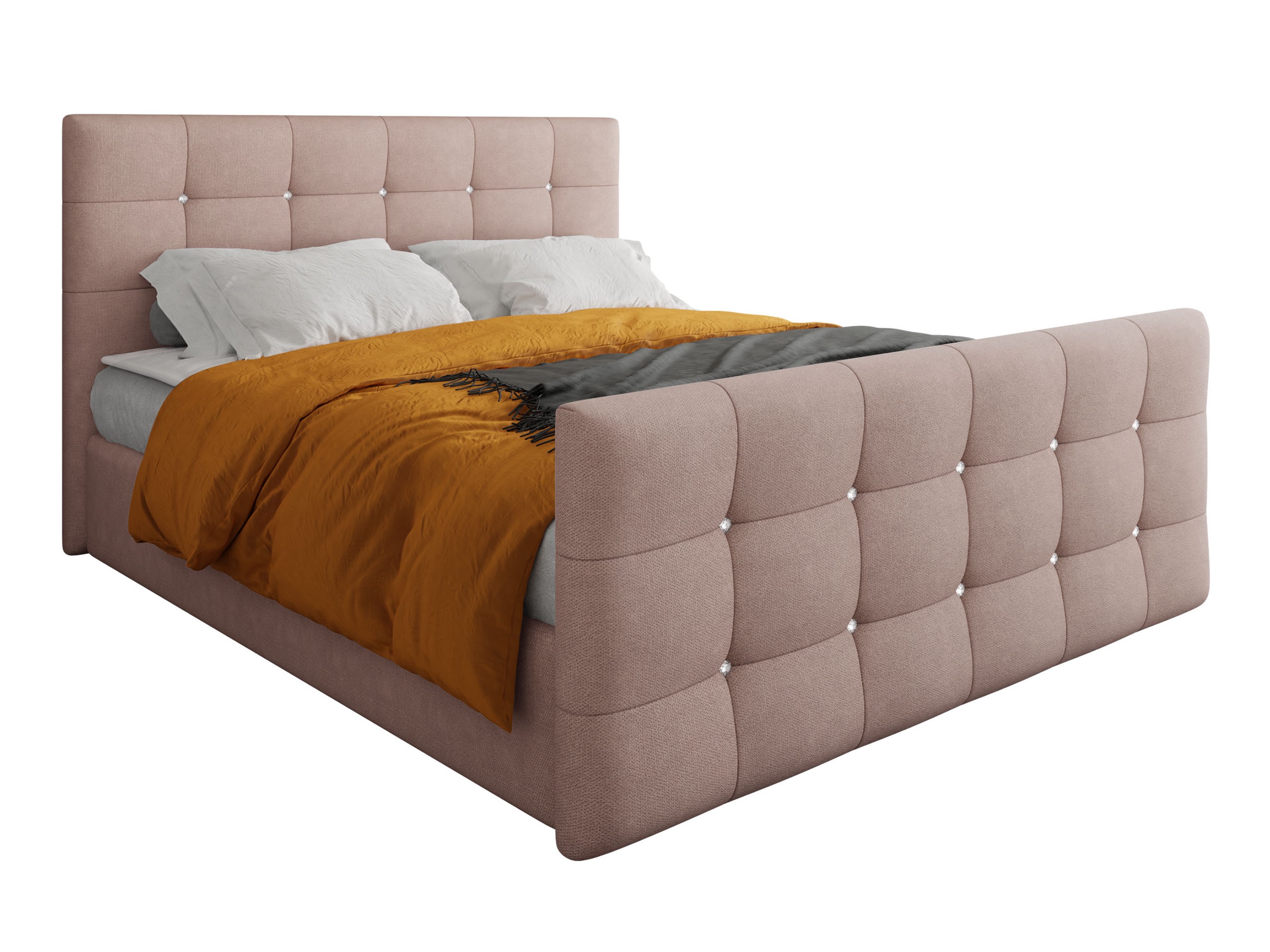 Boxspringbett Memphis 113 (Rico 19)
