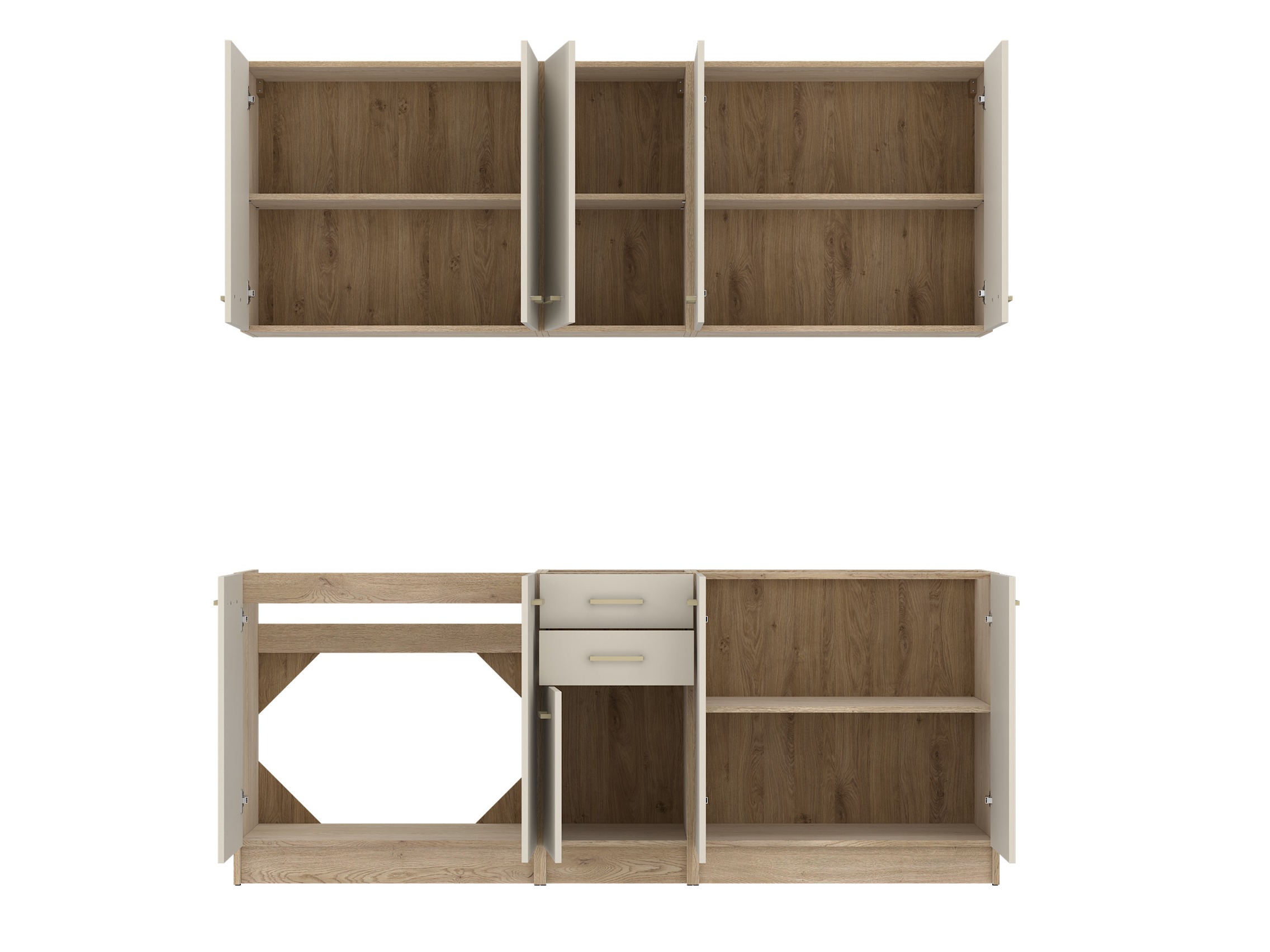 Modulares Küchenset Quti 122