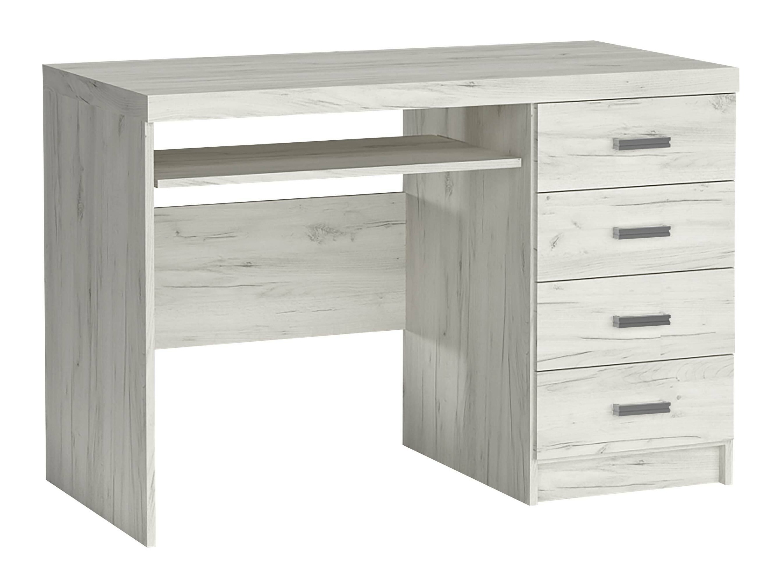 Bürotisch Serfeno 114 (Kraft Weiß)