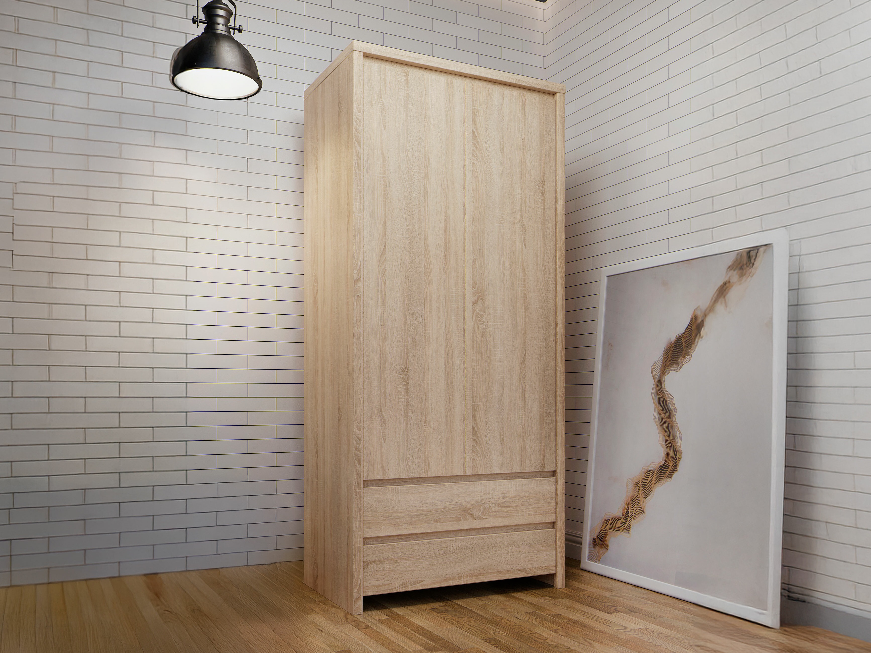 Regal Nolroma 141 (Sonoma Eichenholzoptik)