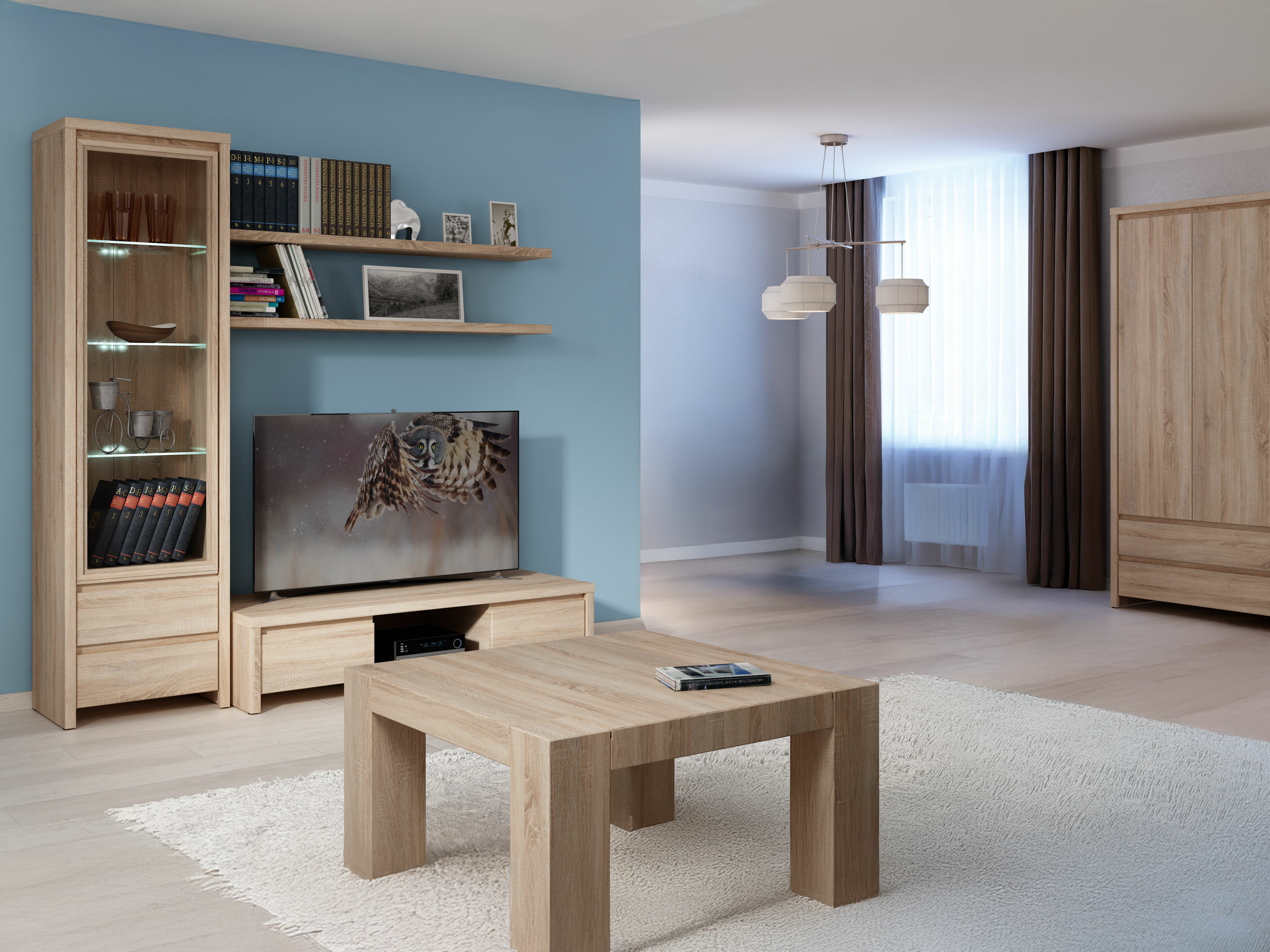 Regal Nolroma 140 (Sonoma Eichenholzoptik)