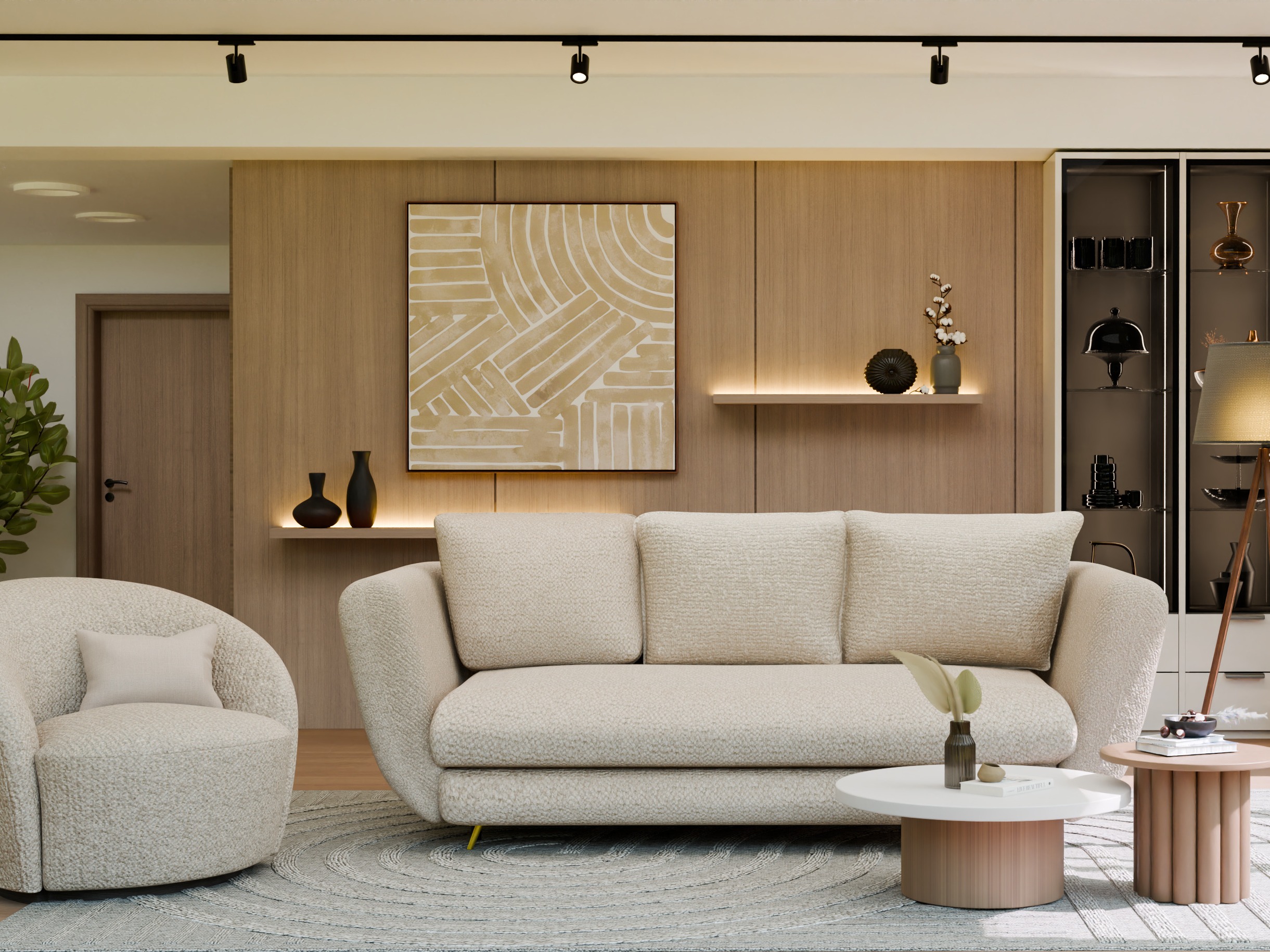 Schlafsofa Mandeville 354 (Gold + Schwarz)