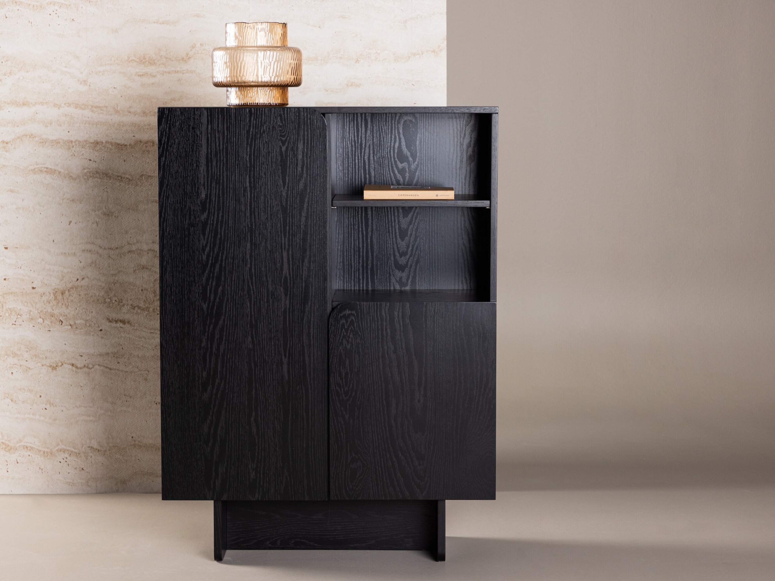 Sideboard Dallas 5131 (Schwarz)