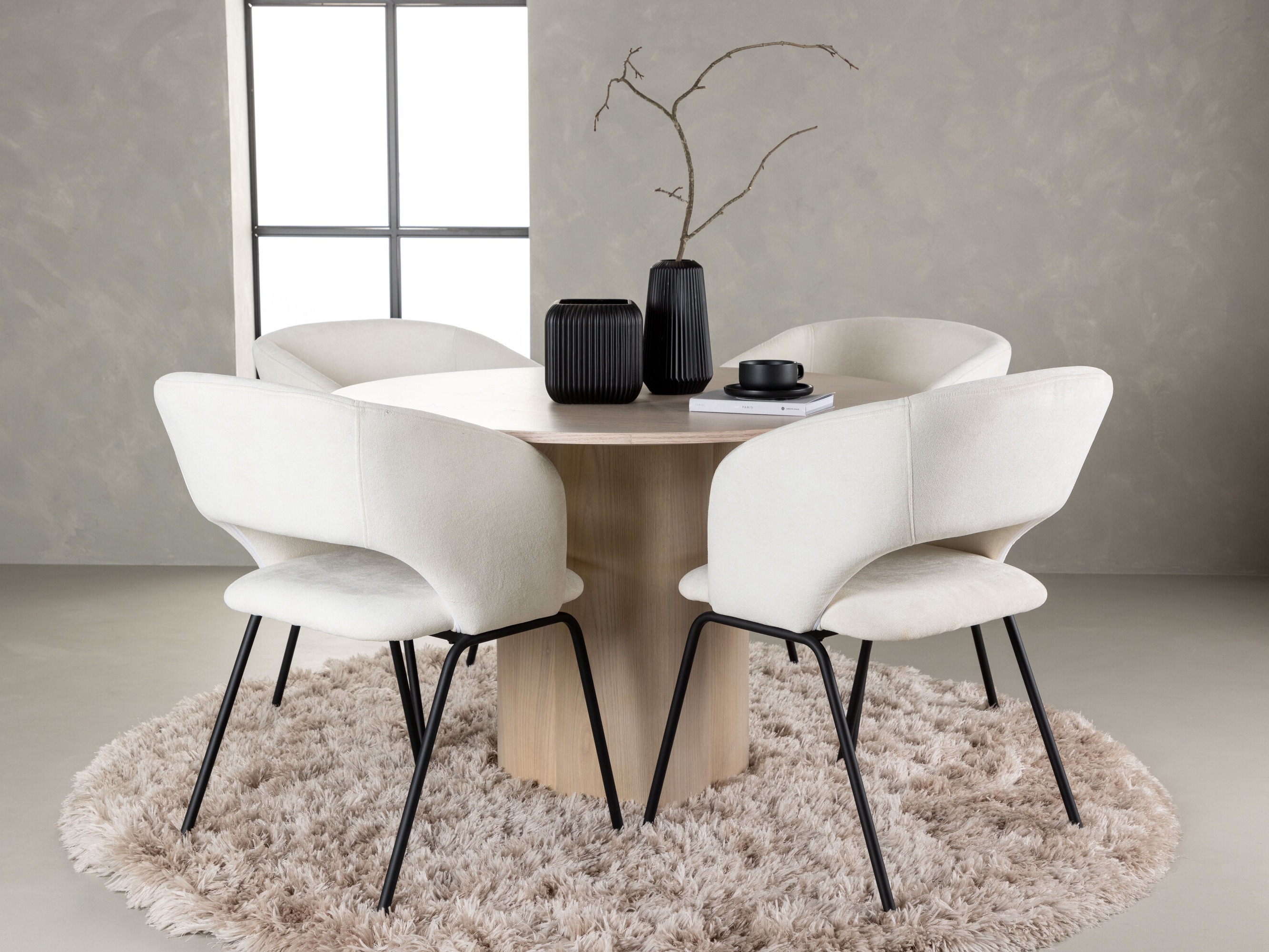 Essgruppe Dallas 5132 (Helles Holz)