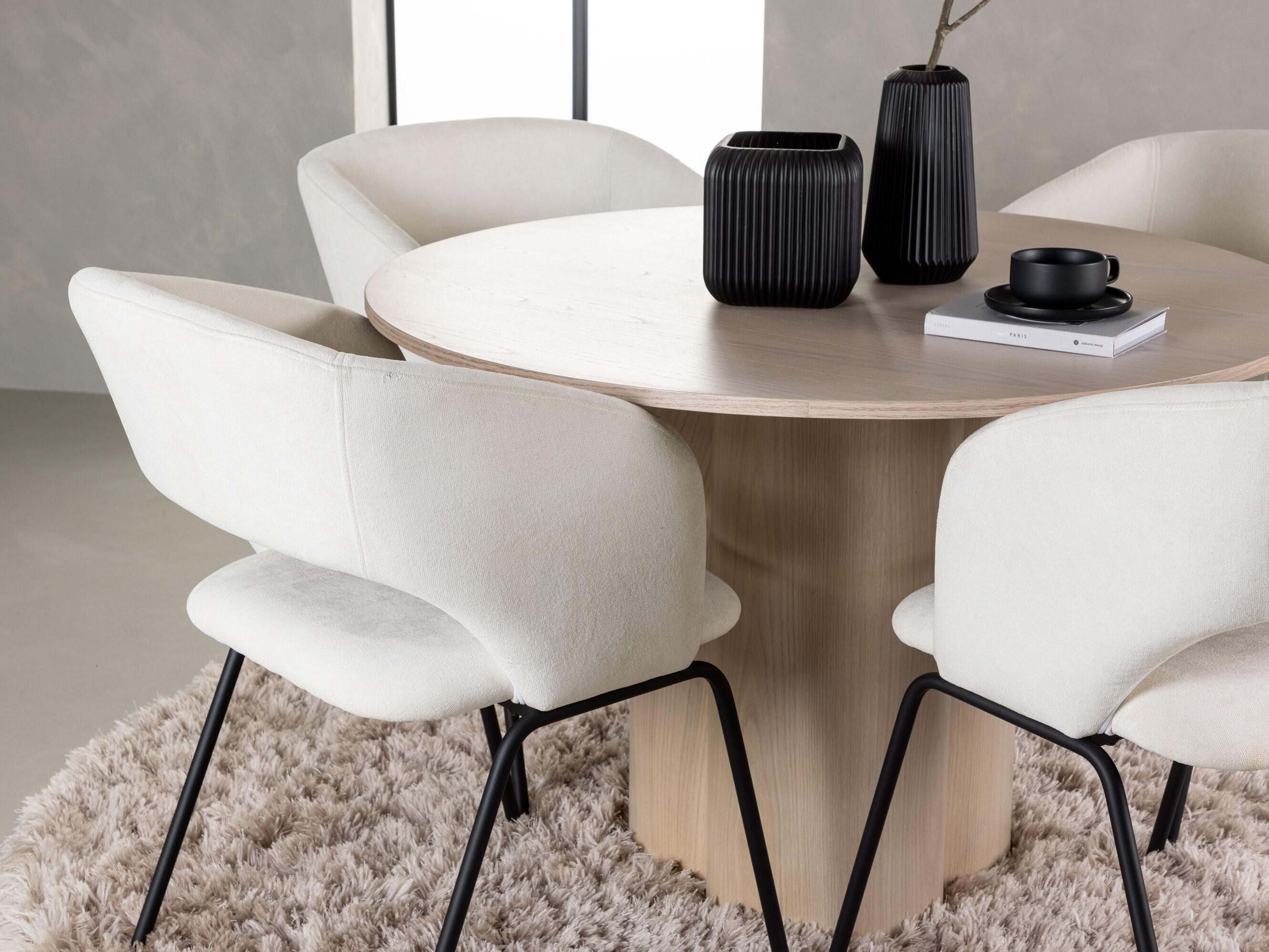 Essgruppe Dallas 5132 (Helles Holz)