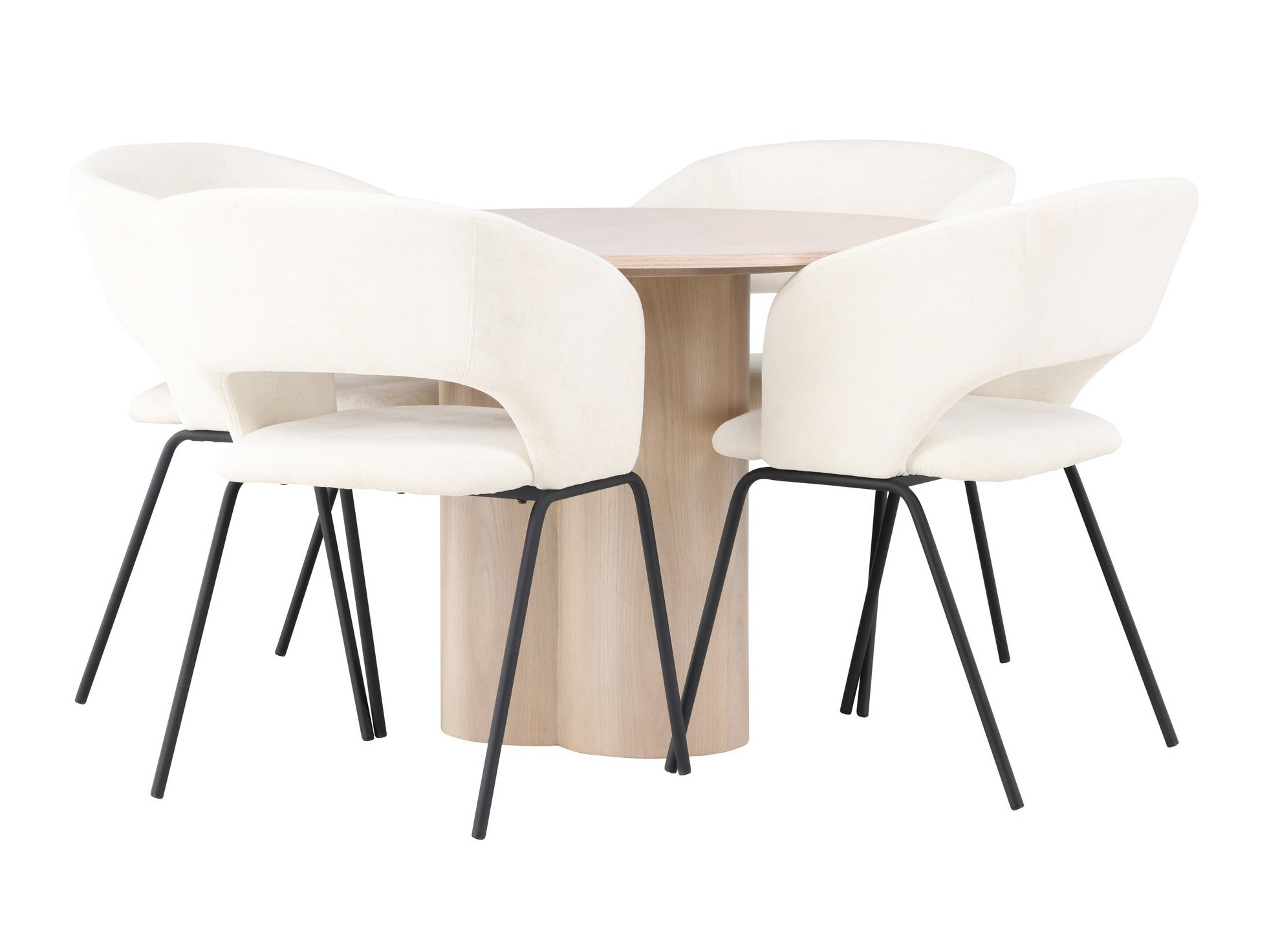 Essgruppe Dallas 5132 (Helles Holz)