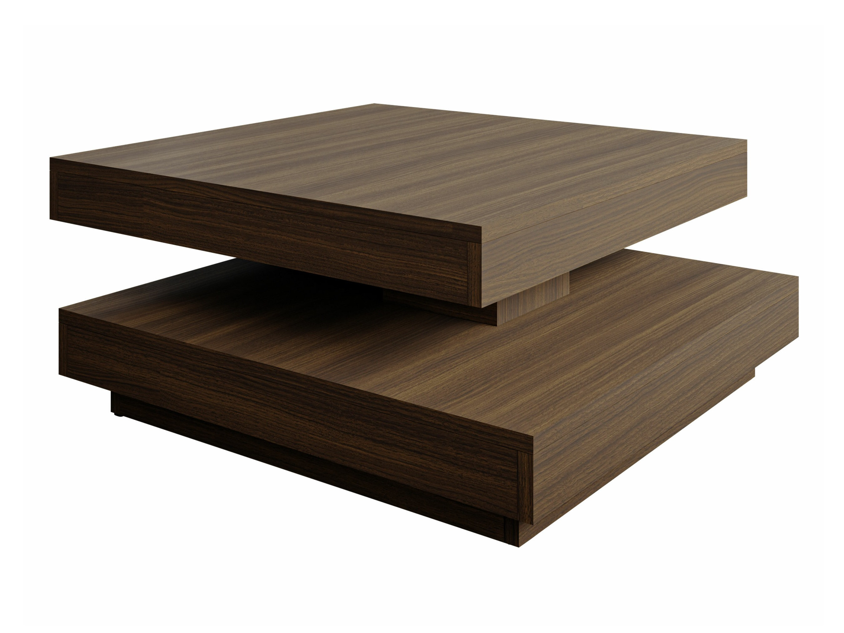 Couchtisch-Transformer Comfivo Pisces (Walnussholzoptik)