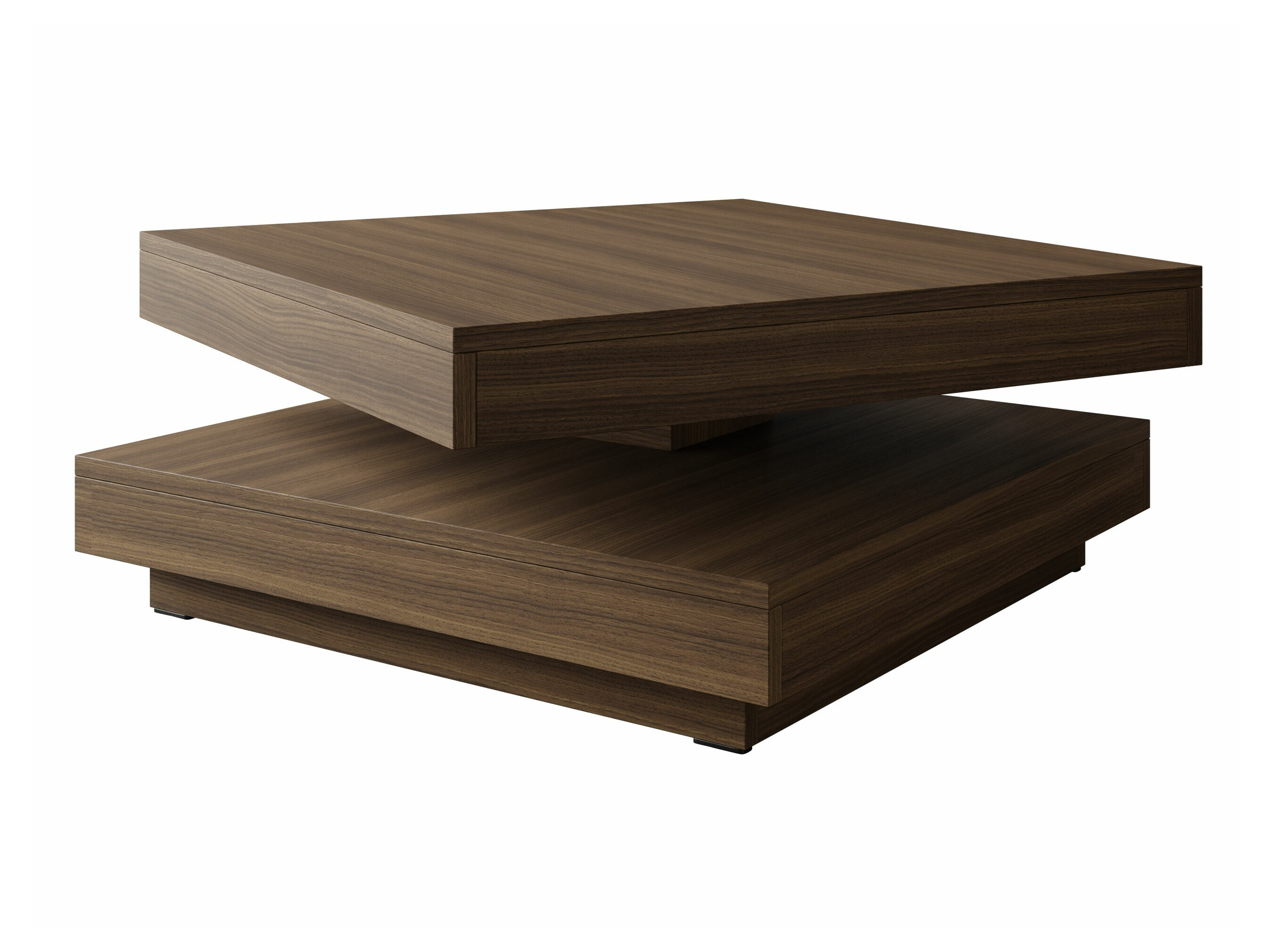 Couchtisch-Transformer Comfivo Pisces (Walnussholzoptik)