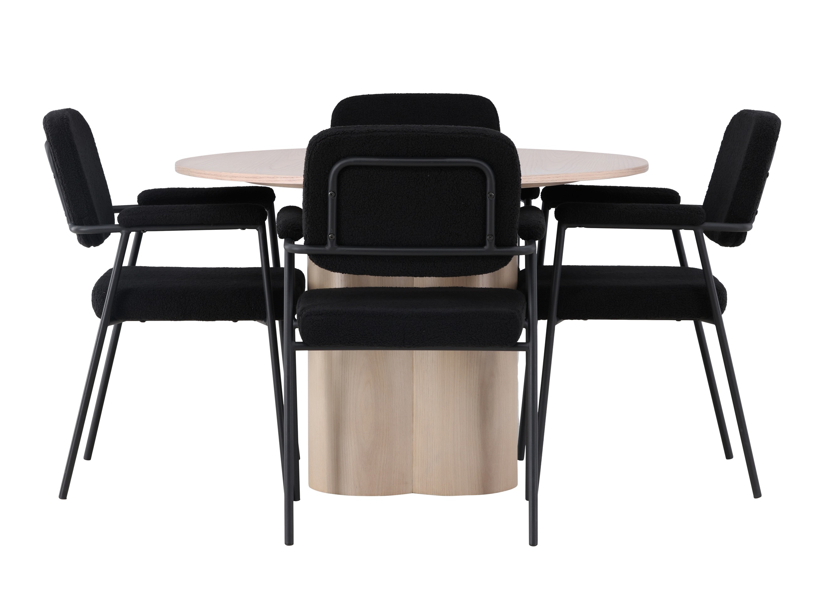 Essgruppe Dallas 4358 (Helles Holz)