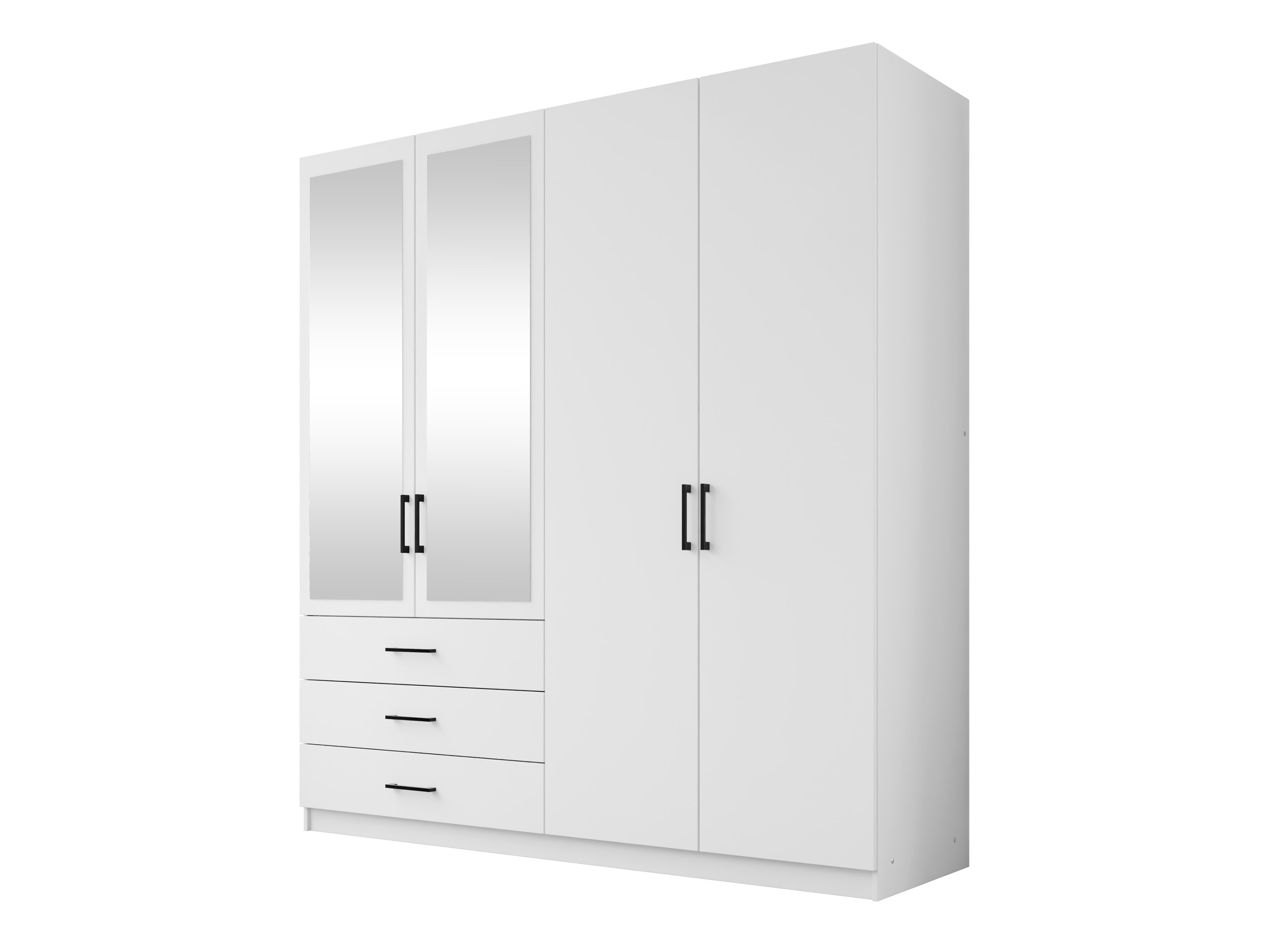 Kleiderschrank Fungar (Weiß)