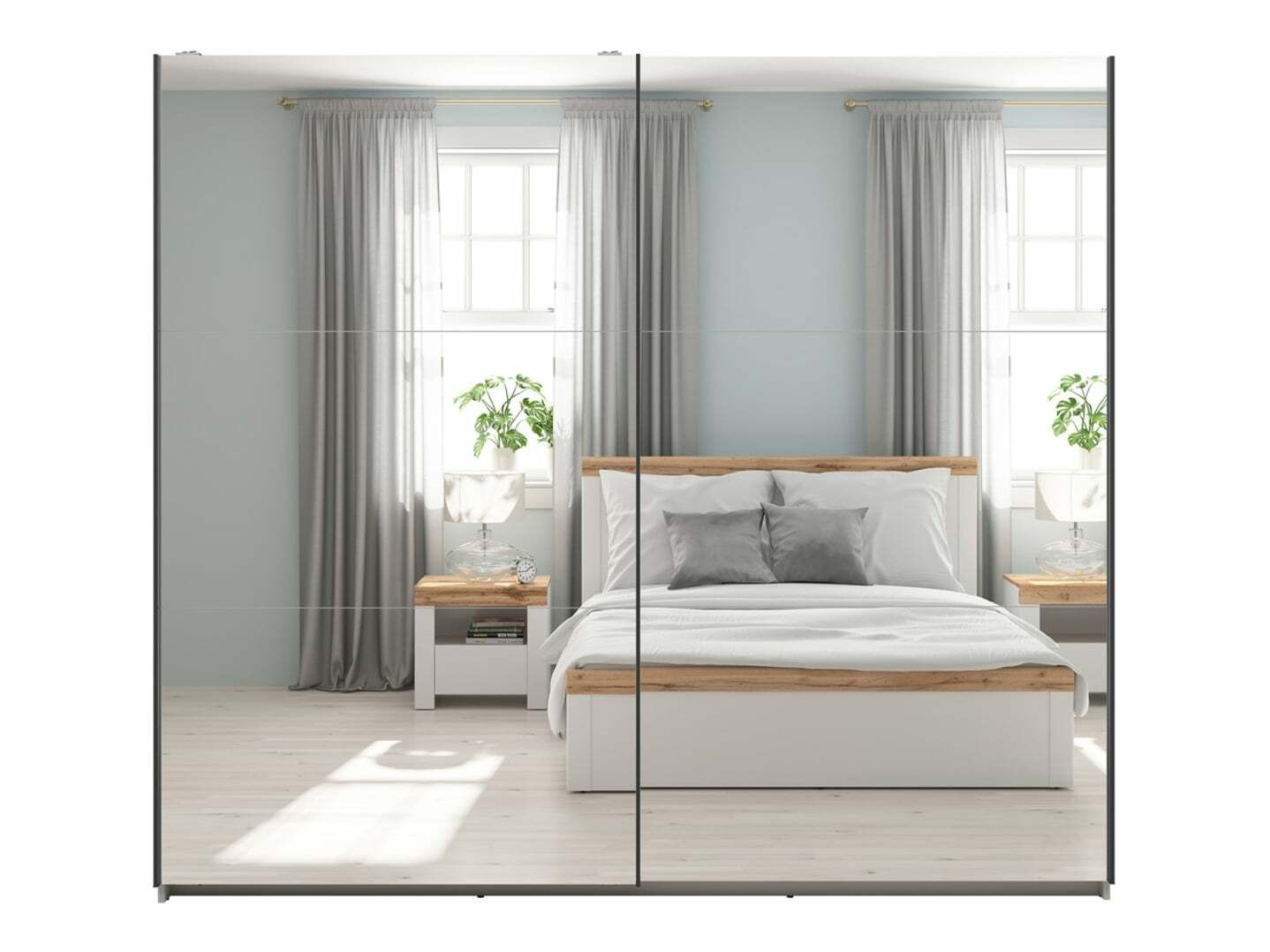 Kleiderschrank Livevaro 122 (Kaschmir)