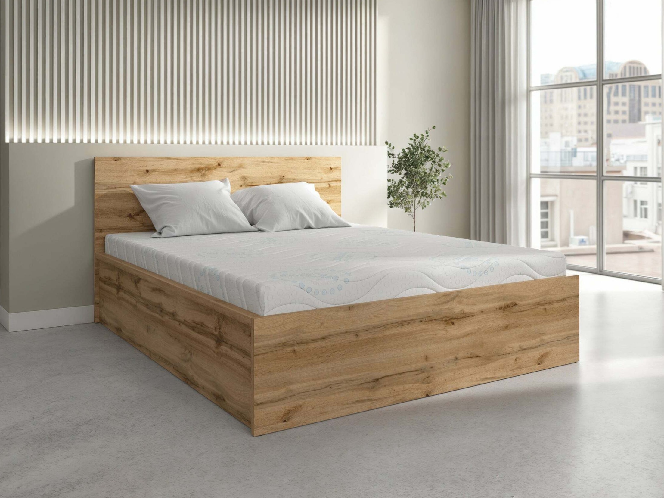 Bett Livevaro 126 (Wotan Eiche)