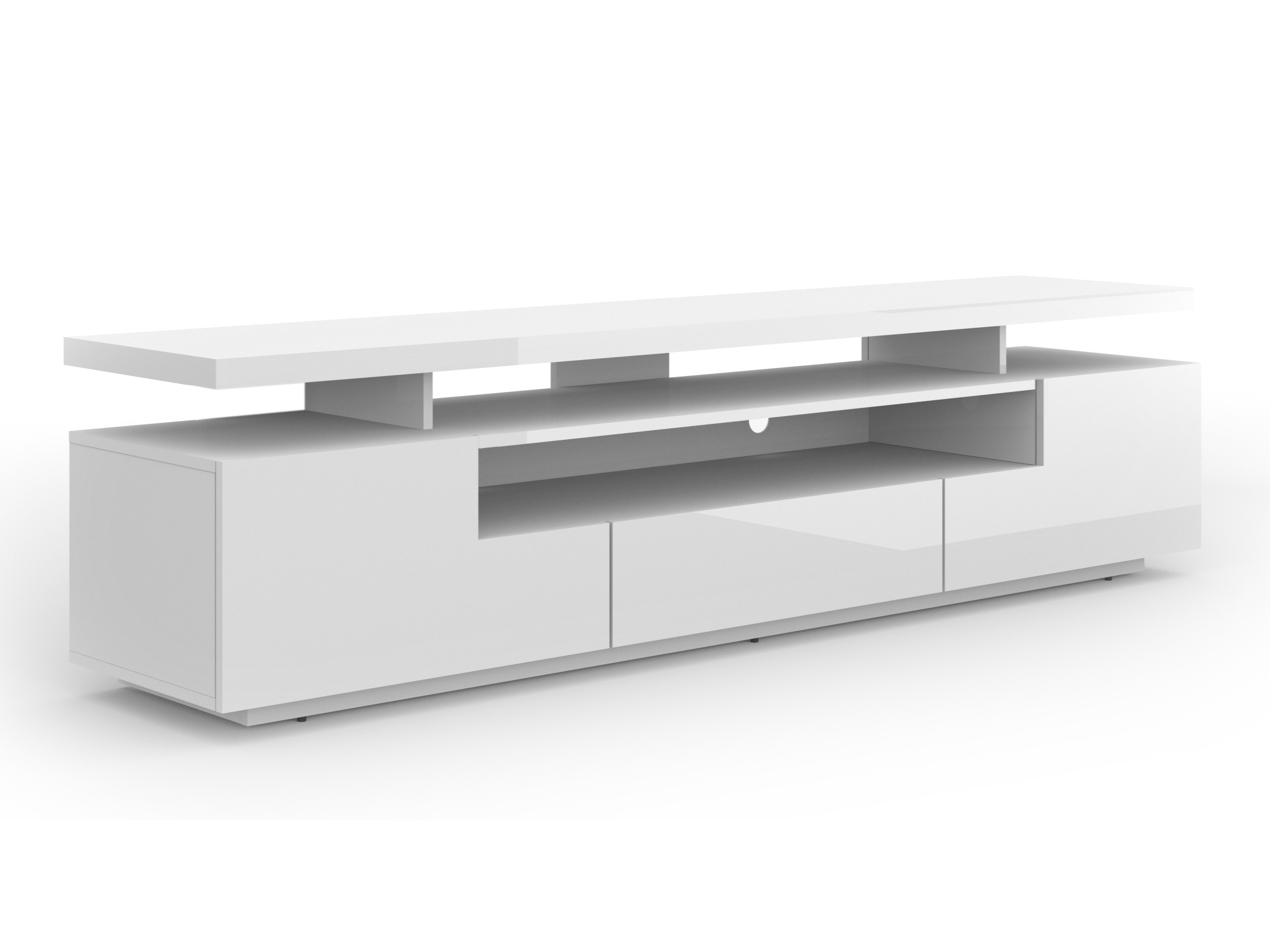 TV-Möbel Buffalo 175 (Weiß glänzend)