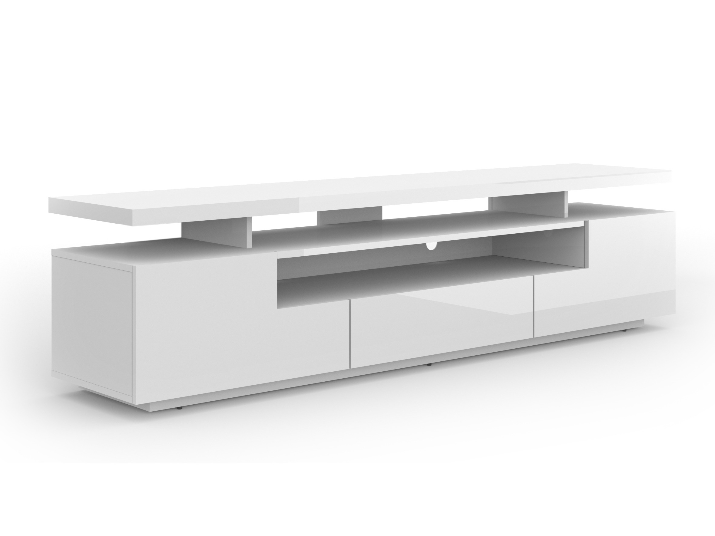 TV-Möbel Buffalo 175 (Weiß glänzend)