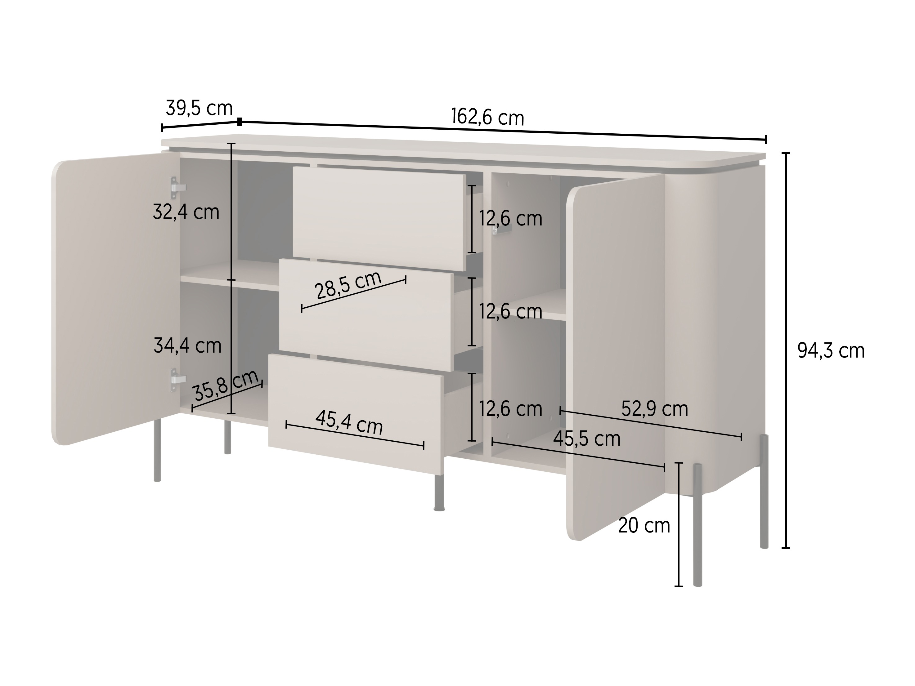 Wohnzimmer-Sets Mirbeno 109