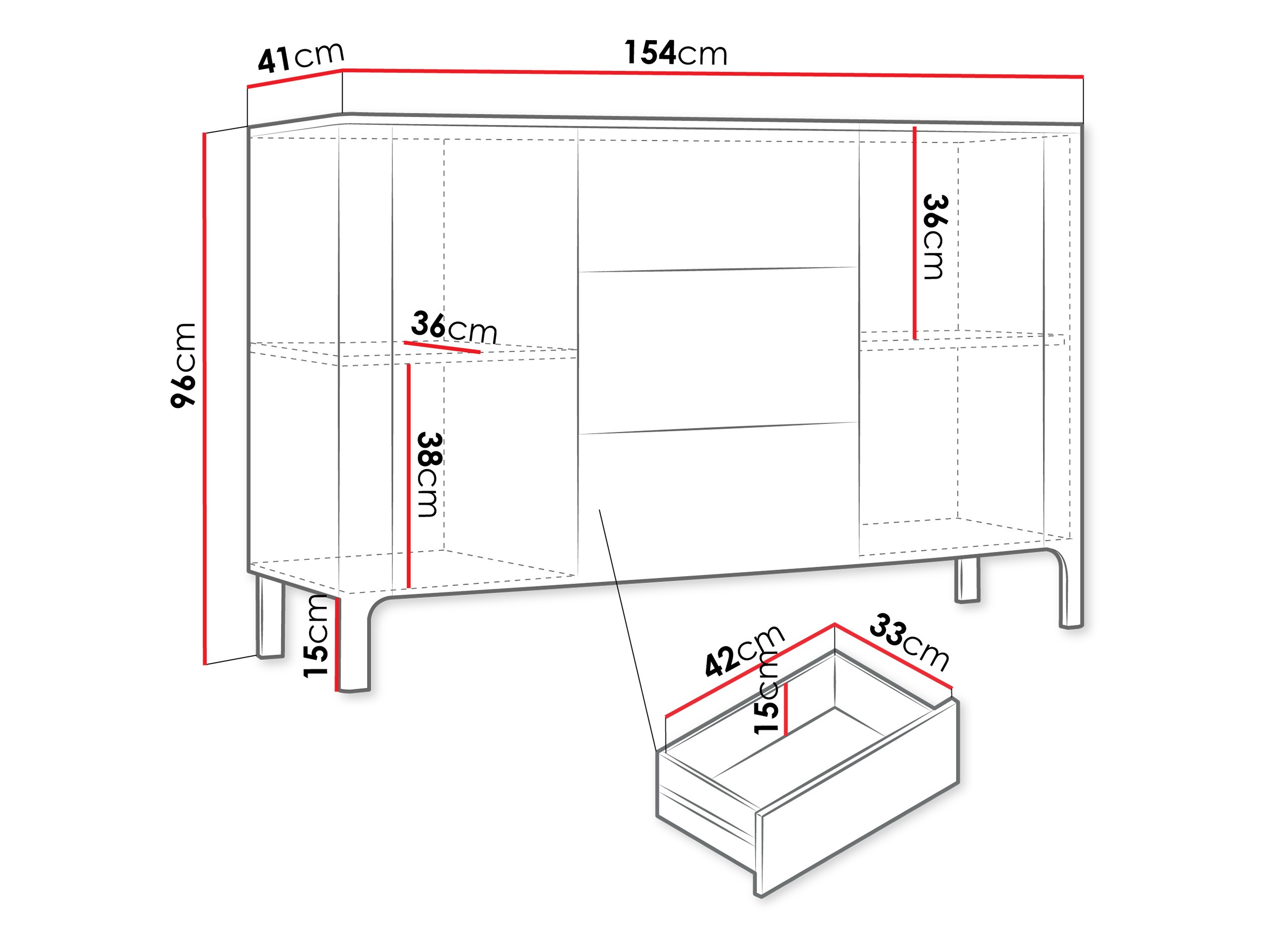 Kommoden Mavtoru 100