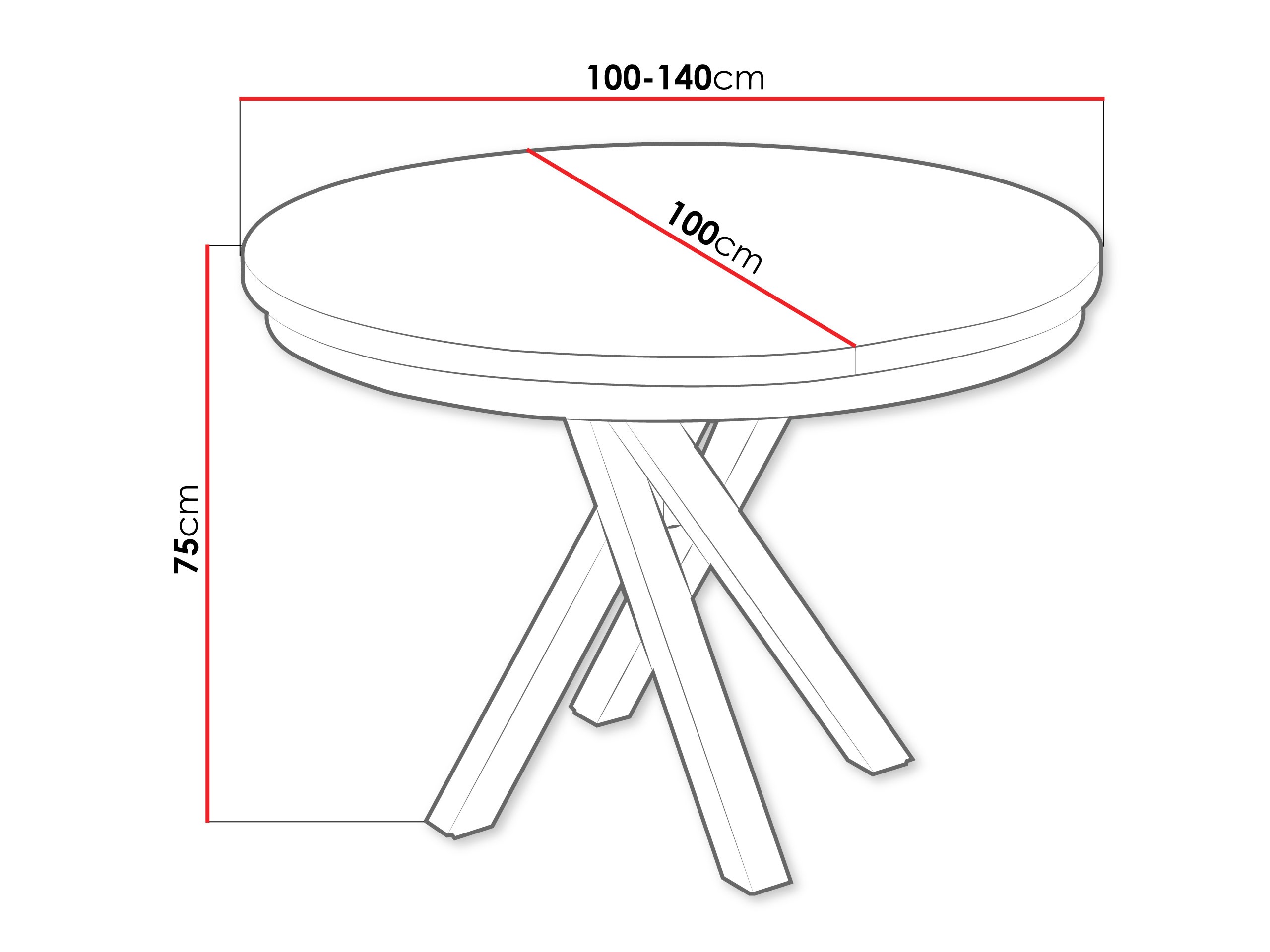 Tisch Mavtoru 111 (Schwarz)