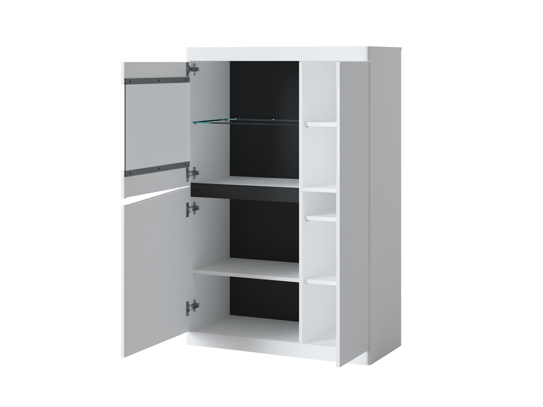 Regal Venlori 129 (Weiß + Graphit)