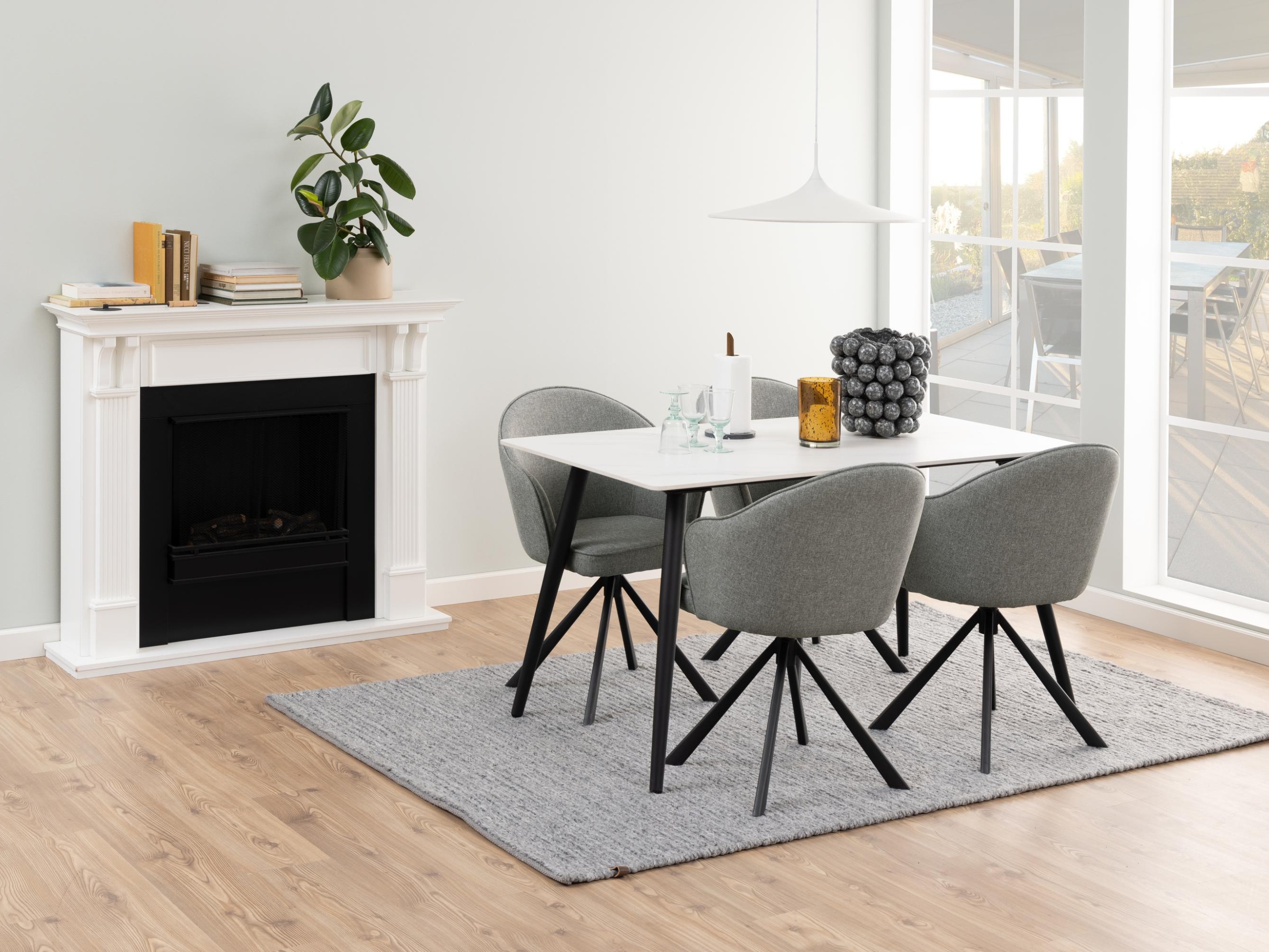 Tisch Norsica 588 (Weißer Marmor)