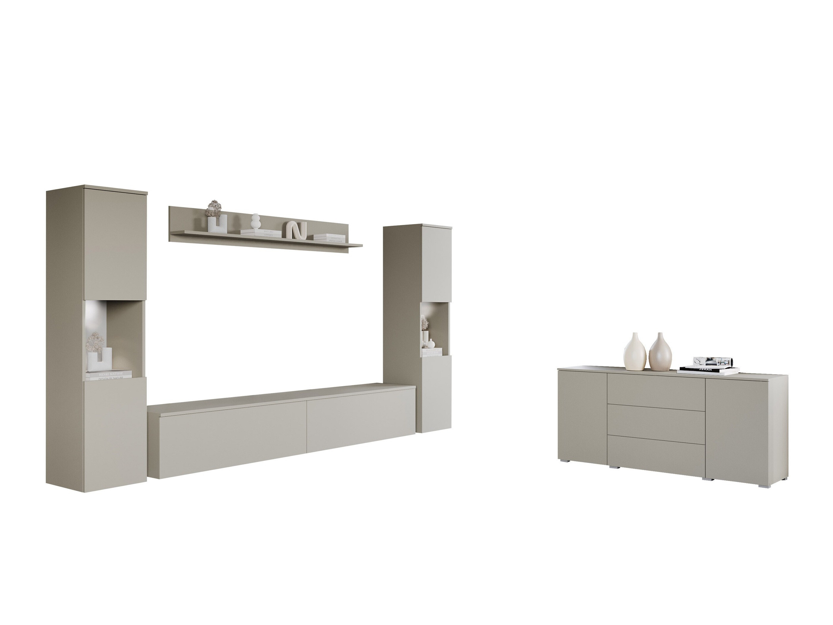 Wohnzimmer-Sets Sarasota 133 (Kaschmir)