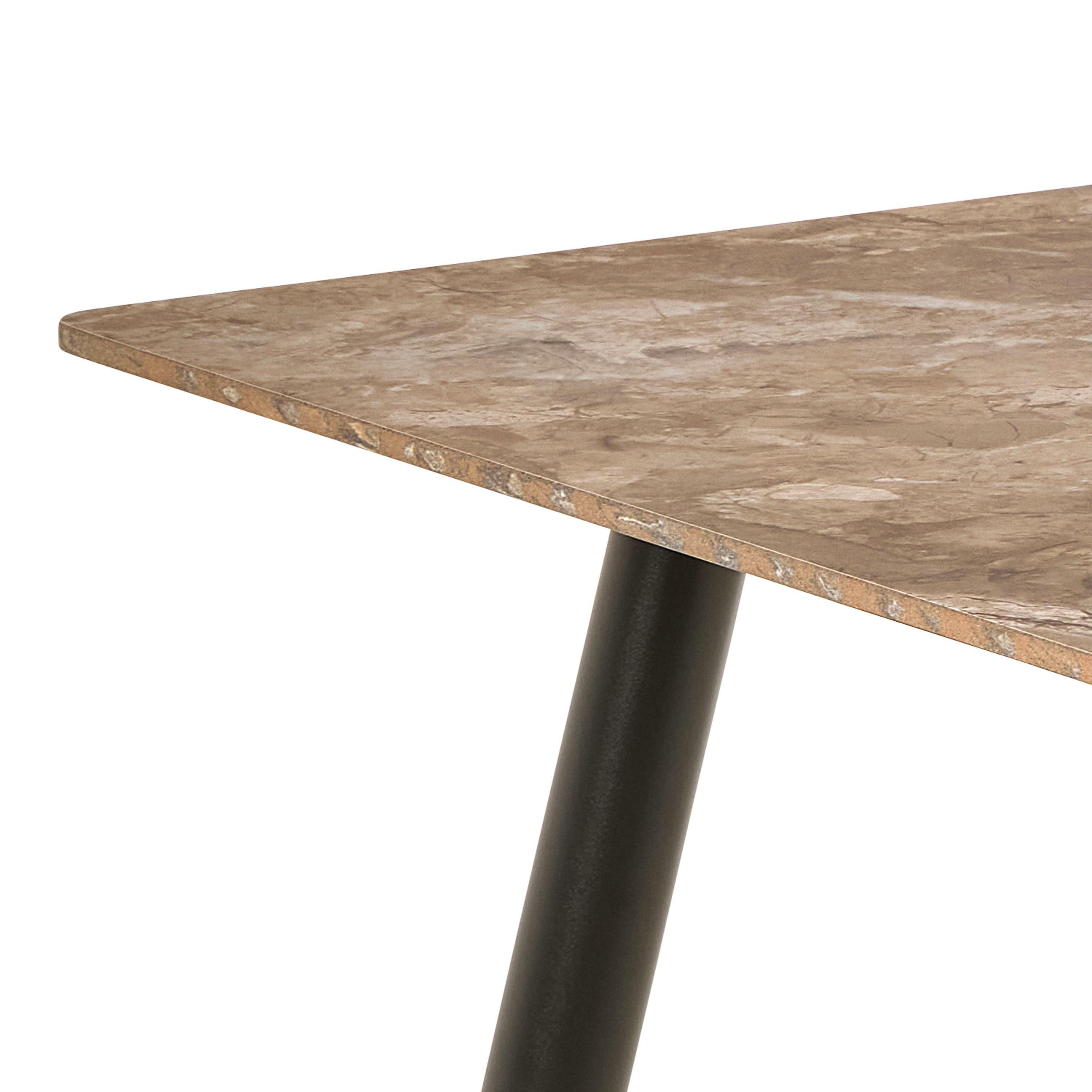 Essgruppe Norsica 1012 (Taupe + Schwarz)