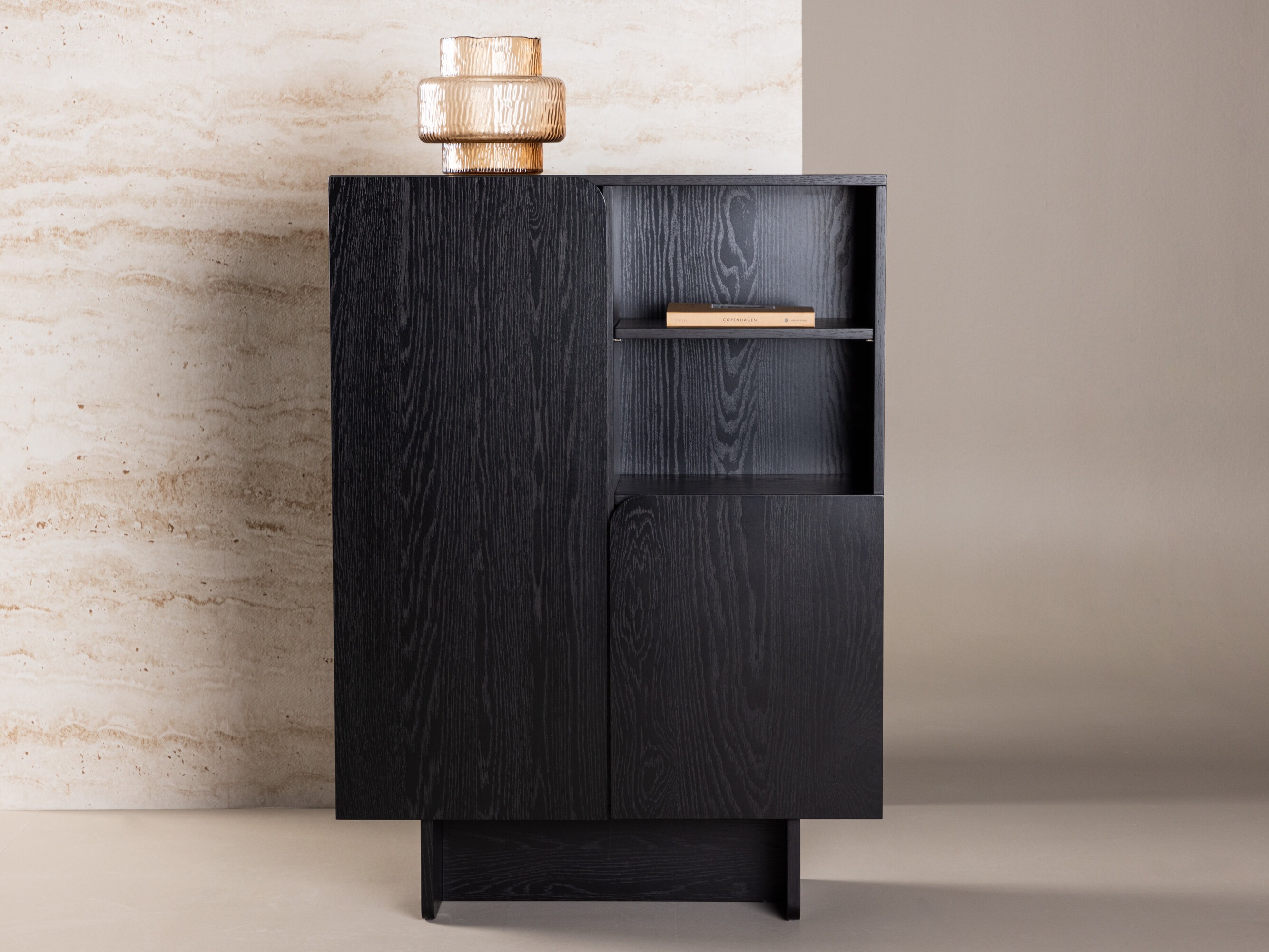 Sideboard Dallas 5131 (Schwarz)