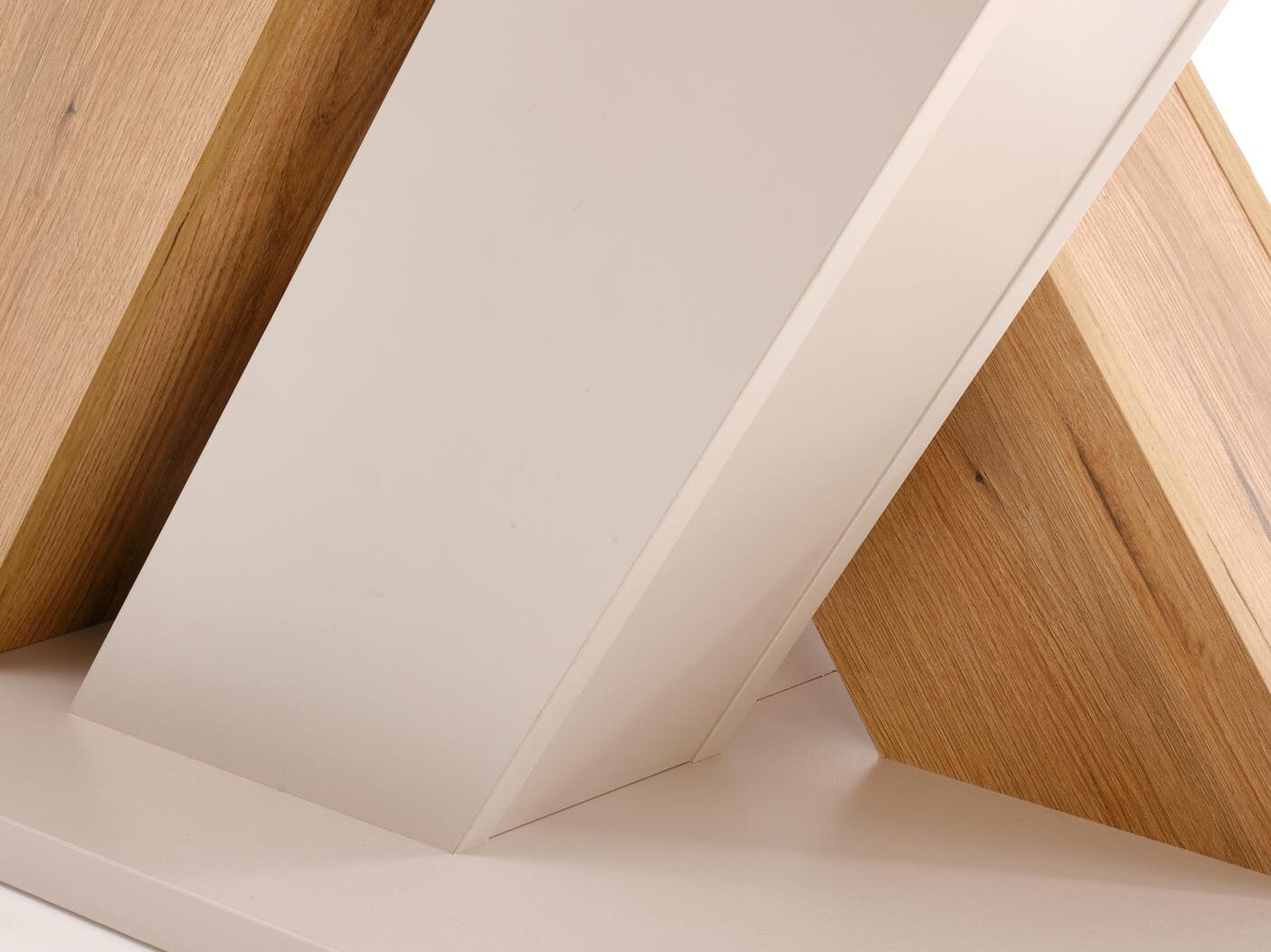 Tisch Houston 2091 (Eichenholzoptik + Kaschmir)