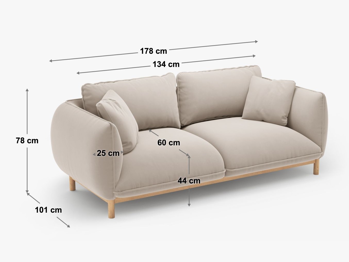 Sofa Romvese 100 (Casino Lion)