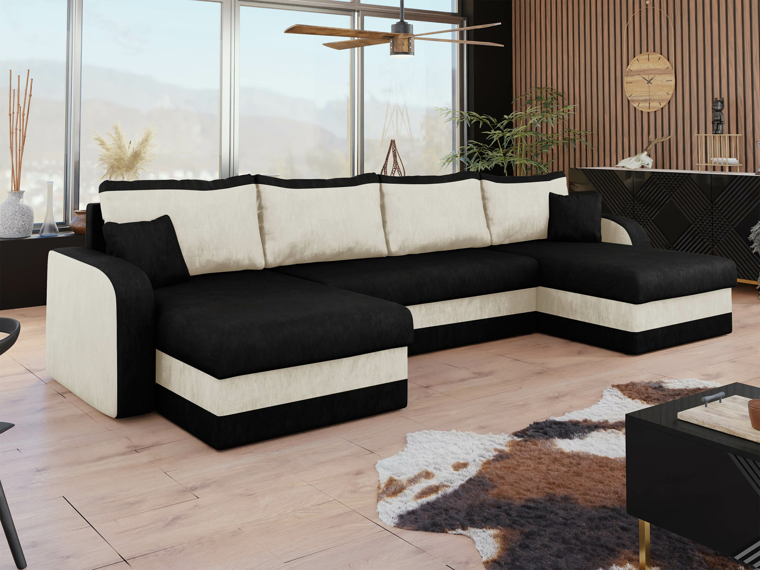 Ecksofa Comfivo Melissa IV (Mikrofaza 15 + Mikrofaza 31)