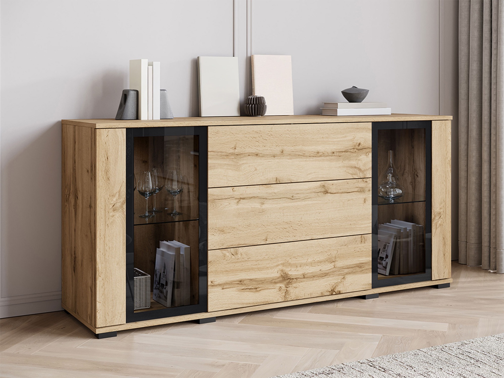 Kommoden Torcame 101 (Wotan Eiche)