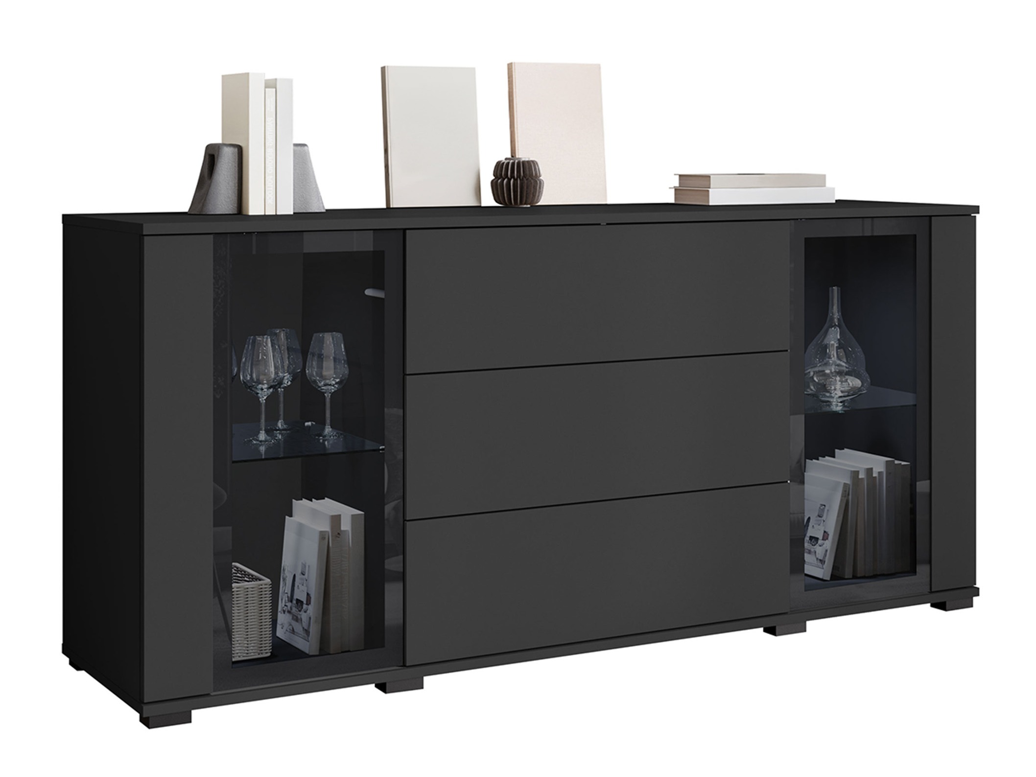 Kommoden Torcame 101 (Schwarz)