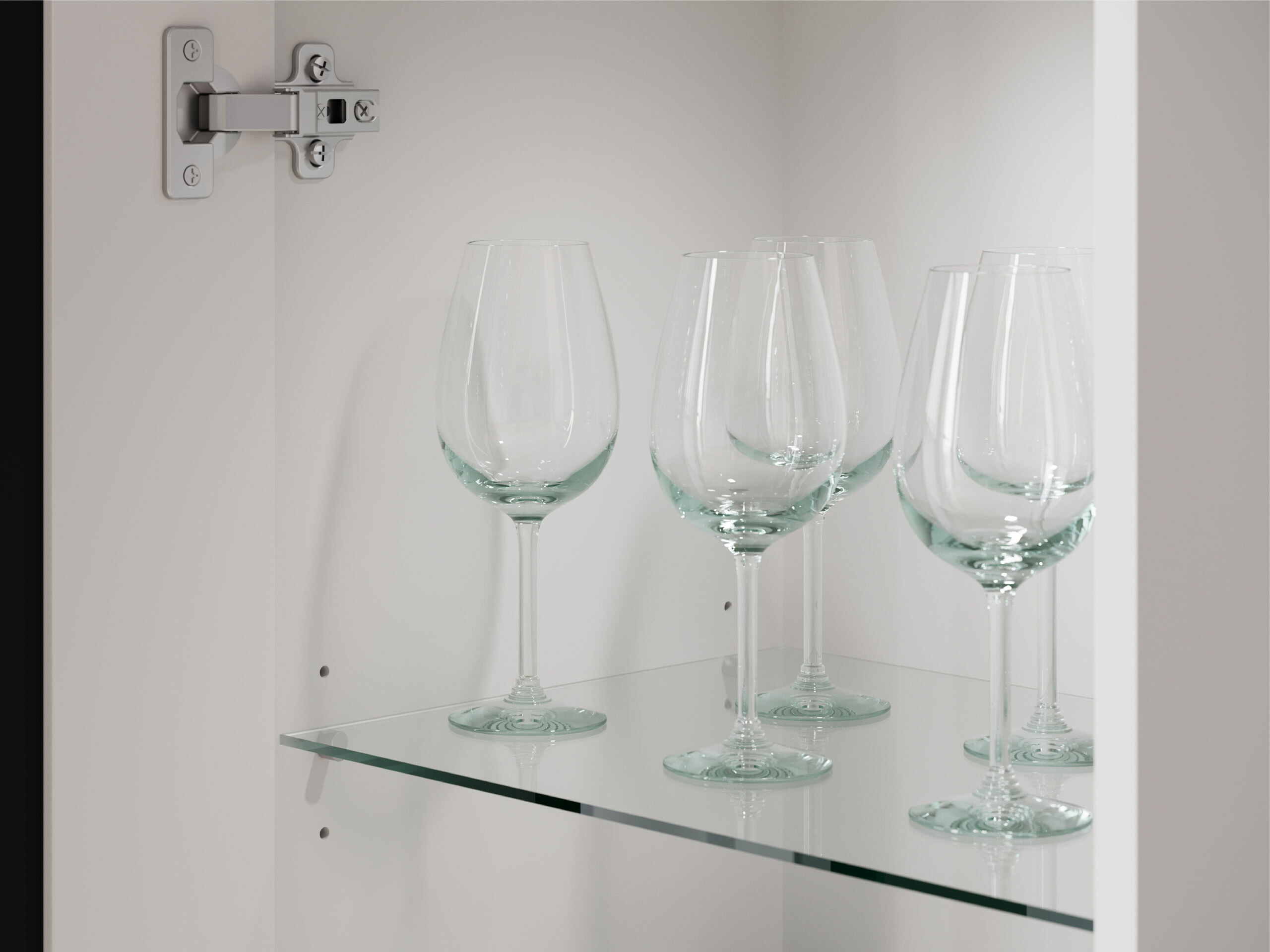 Wohnzimmer-Sets Torcame 103 (Weiß + Weiß glänzend)