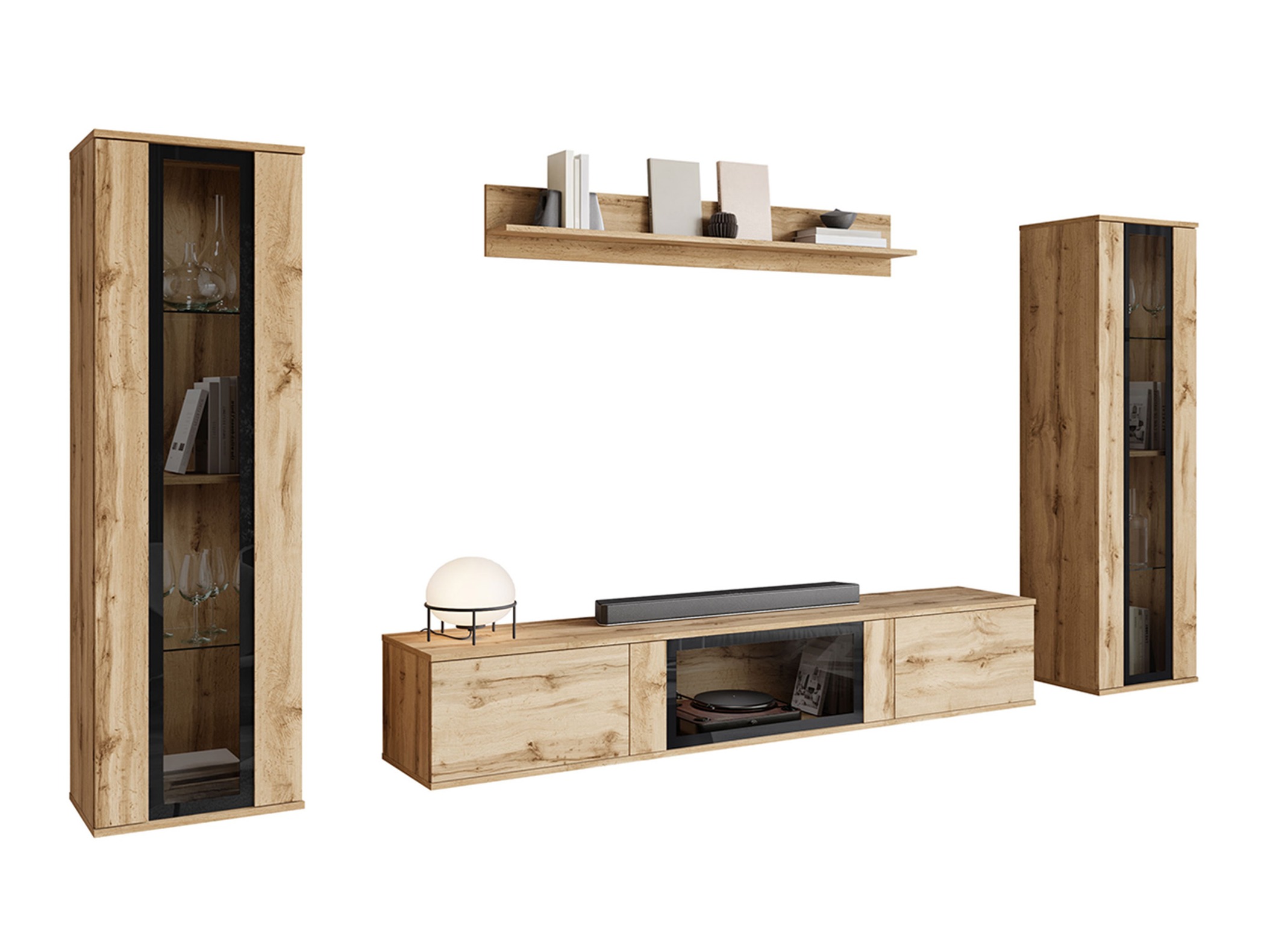 Wohnzimmer-Sets Torcame 103 (Wotan Eiche)