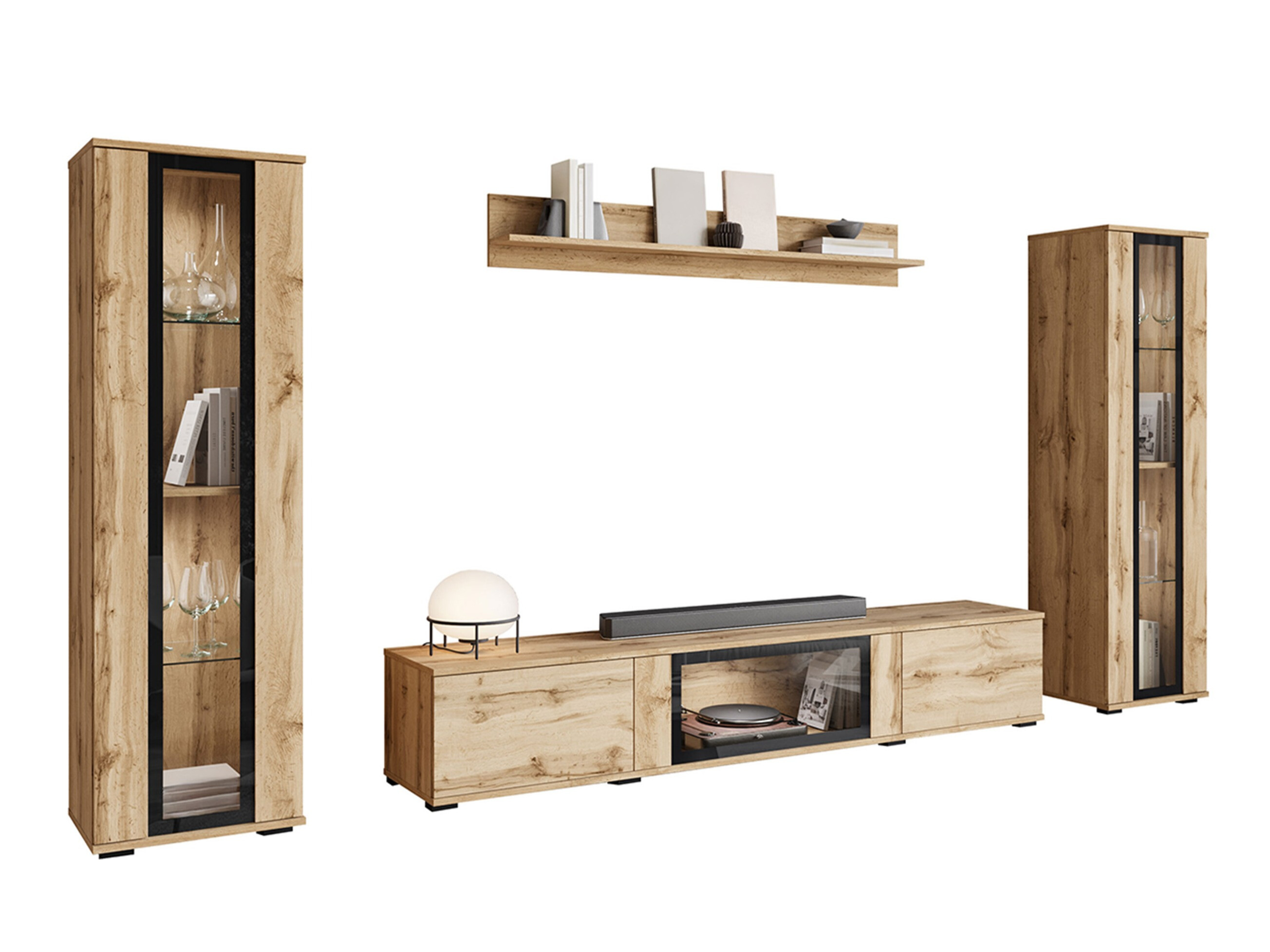 Wohnzimmer-Sets Torcame 103 (Wotan Eiche)