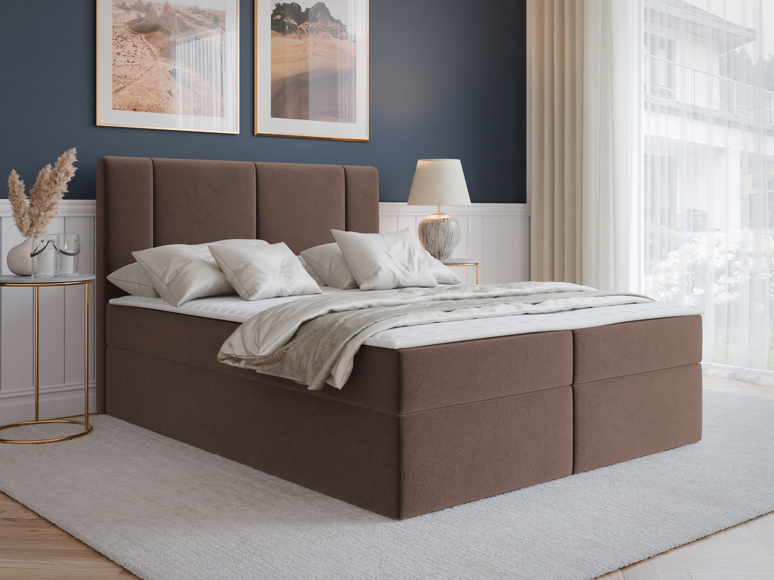 Boxspringbett Zanesville 101 (Manila 22)