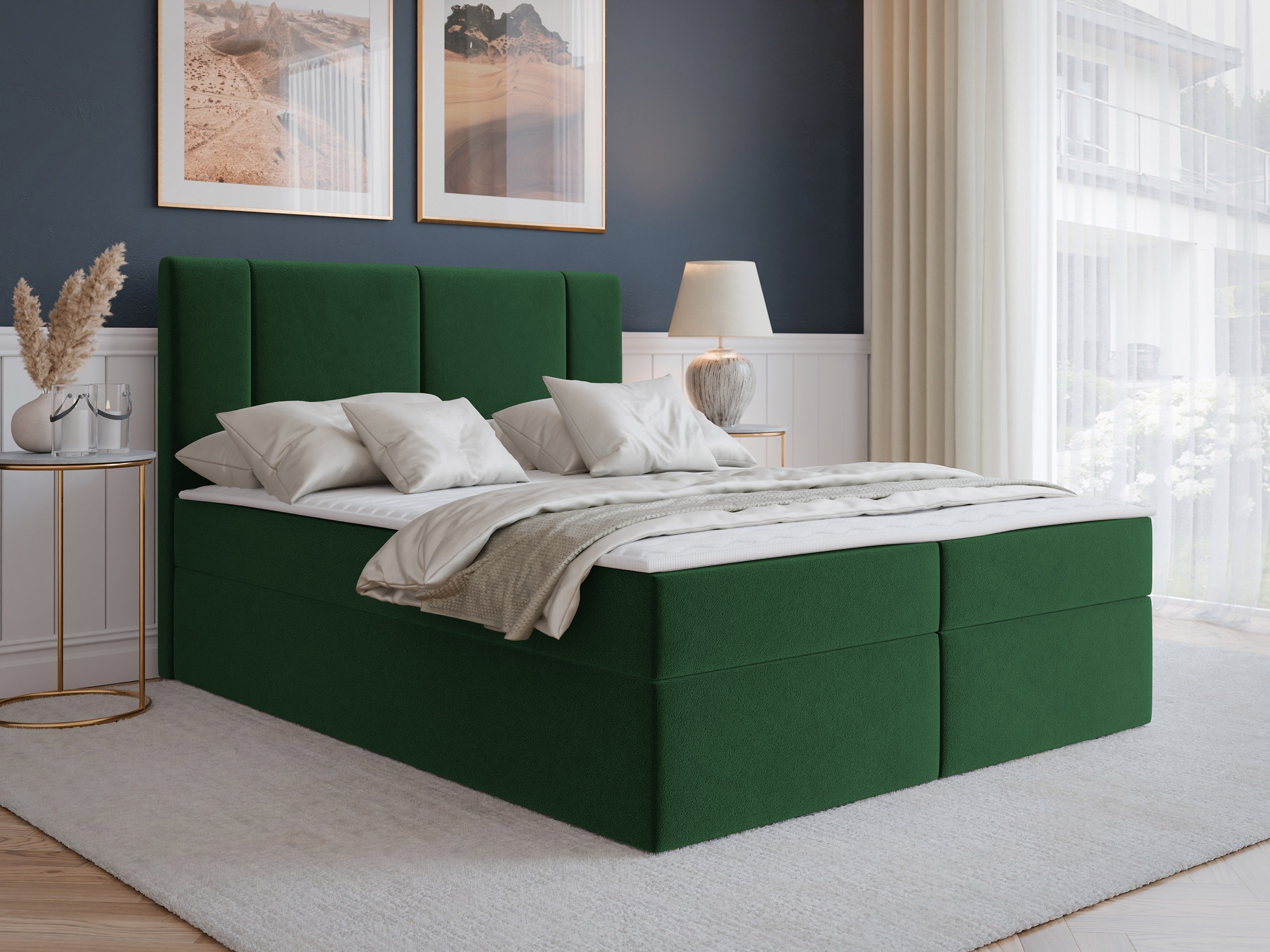 Boxspringbett Zanesville 101 (Manila 35)