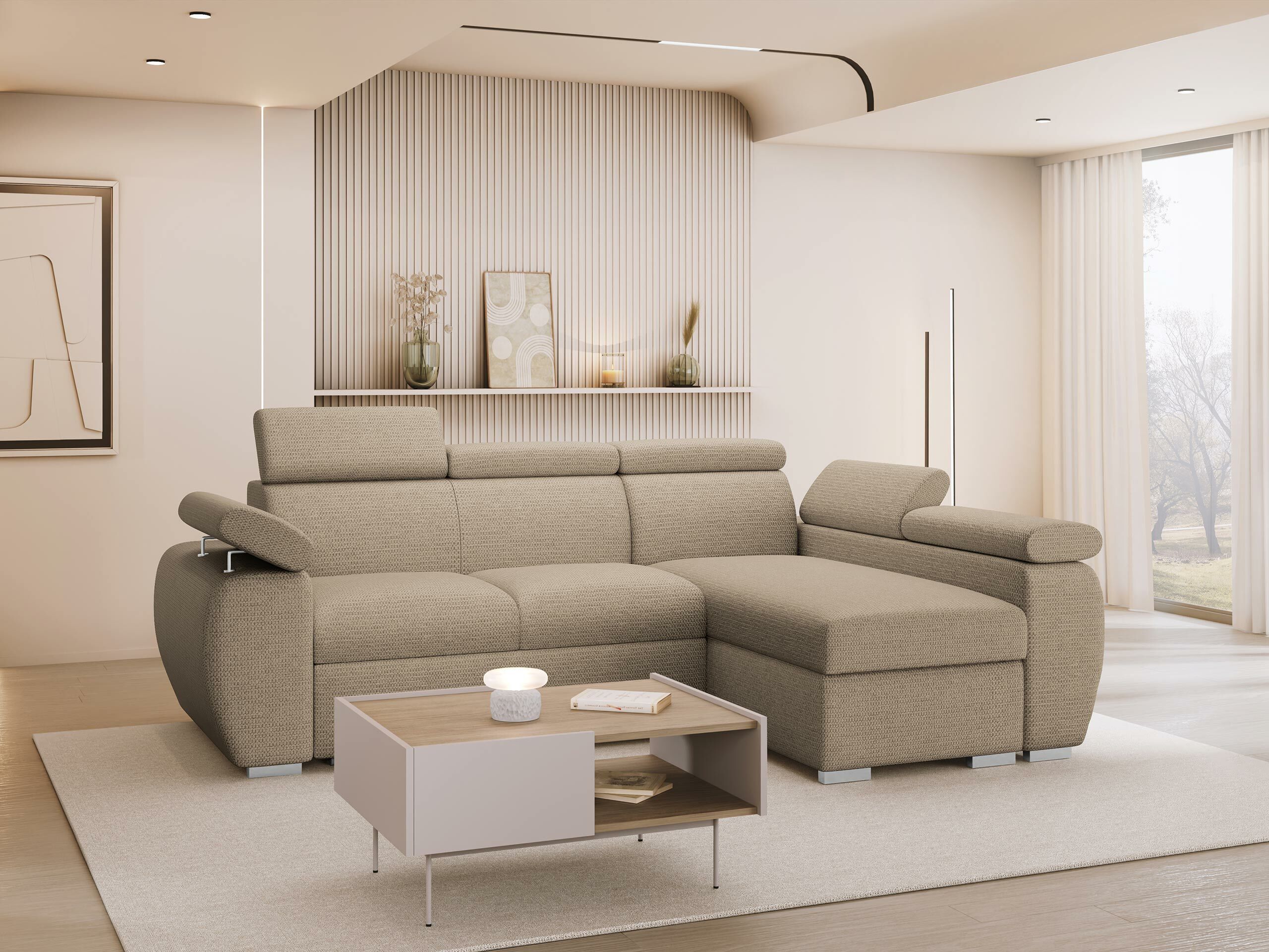 Ecksofa Columbus 132 (Aragon 14)
